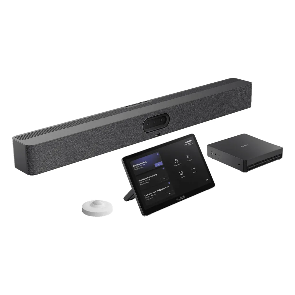 Sistema de Videoconferencia Yealink MVCS50 para Salas Medianas Y Grandes con Seguimiento Automático y Audio Profesional.