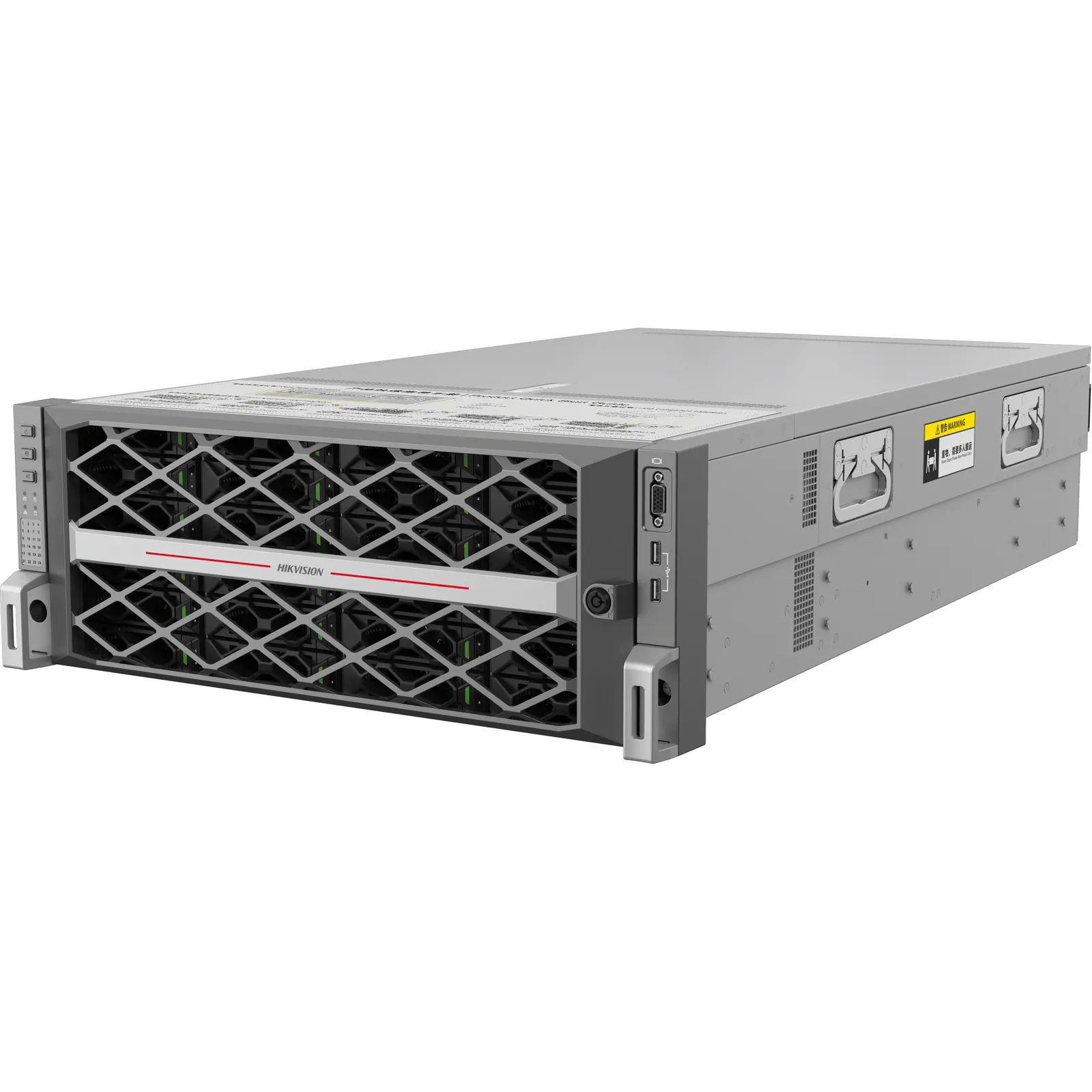 Servidor de Almacenamiento de Red / Soporta 24 Disco Duros (No Incluye Discos Duros) / Controlador Simple / 4 Puertos 2.5G Ethernet/ RAID 0,1,5,6,10,50,VRAID 2.0 / 550W Redundante