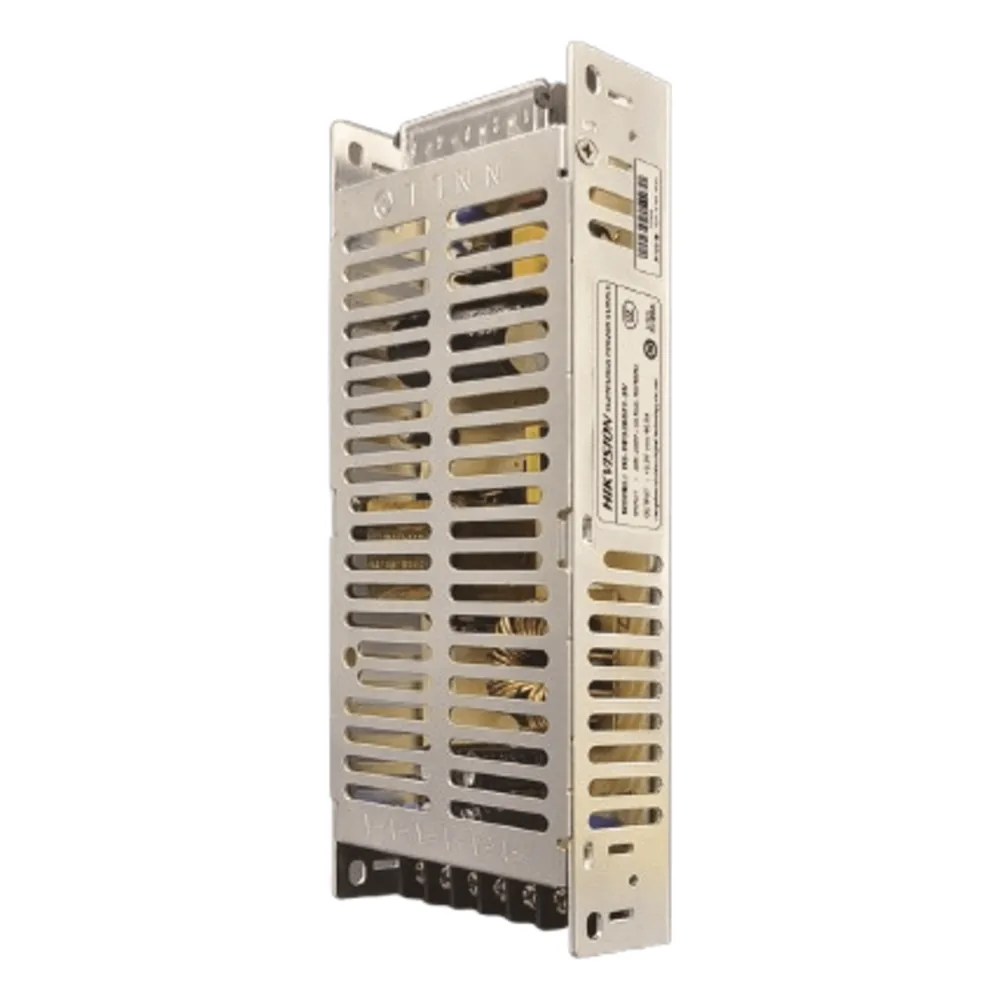 Fuente de Alimentación Hikvision 5V 40A 200W / Protección Cortocircuito y Sobrecarga / Eficiencia 87% / Rango Temperatura -40°C a 70°C / Convección Natural / Auto-Recuperación