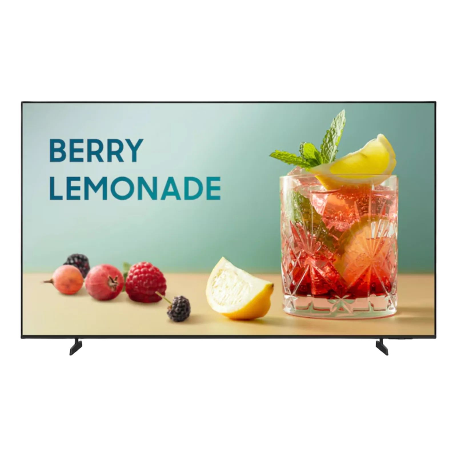 Televisión para Negocios 85" / UHD 4K (3840x2160p) / 250 nit / Contraste 4700:1 / Tizen OS / HDMI / WiFi 5 / Bocinas 20W / eARC / Operación 16/7