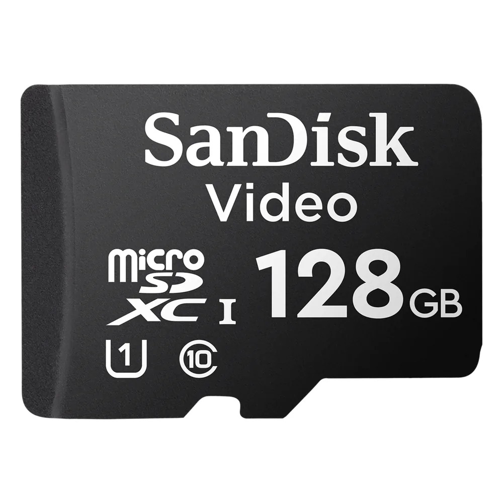 Tarjeta MicroSDXC / 128 GB / Clase 10 / Lectura 80 MB/s / 64 TBW / -25°C a 85°C