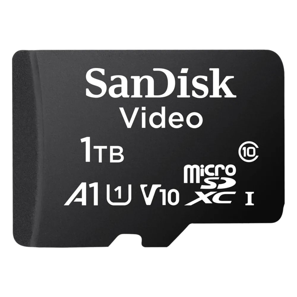 Memoria microSD SanDisk 1TB (1024GB) / Alta Resistencia / Videovigilancia / Clase 10