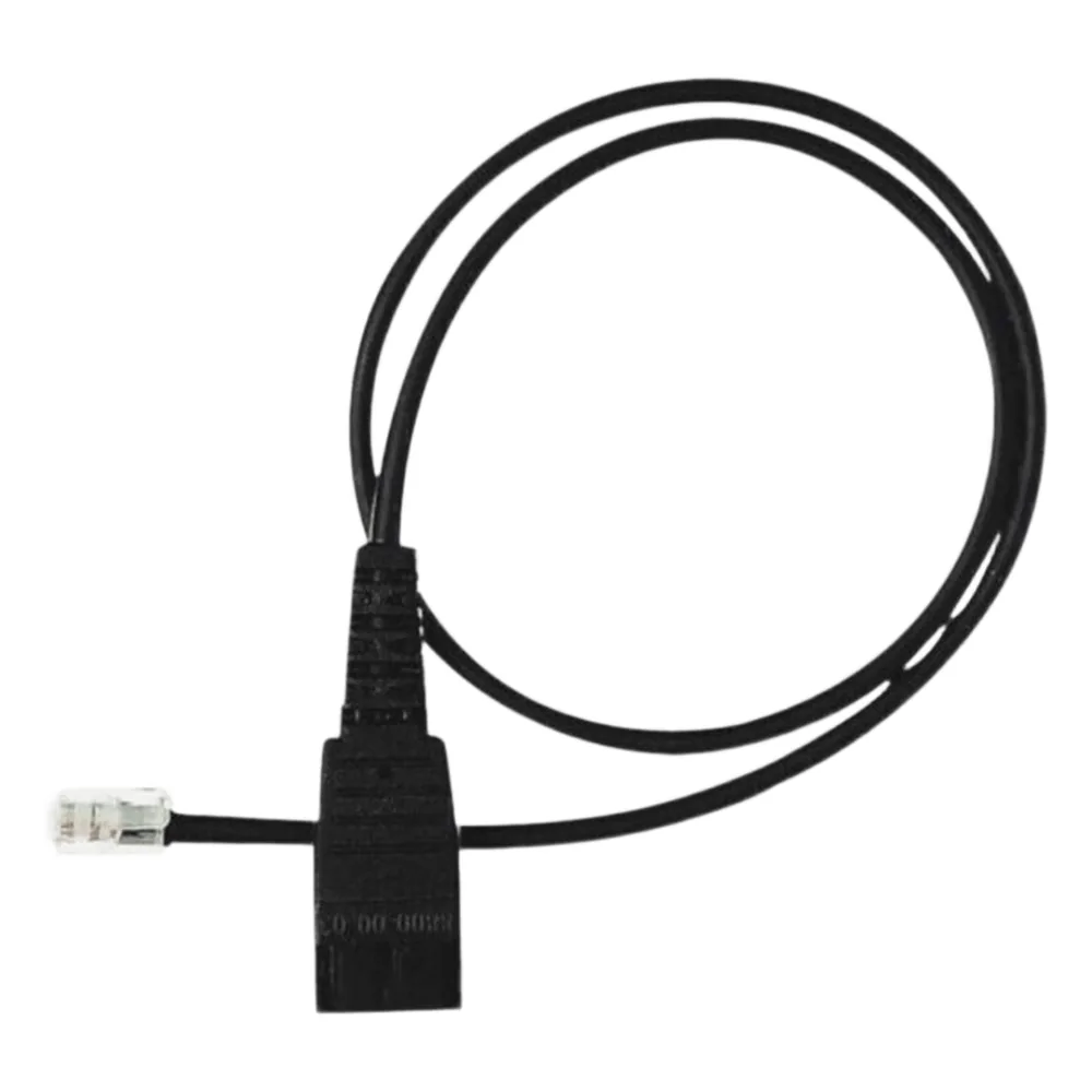 Cable QD A RJ9 De Repuesto Yealink Para Diademas Profesionales Y Teléfonos De Terceros