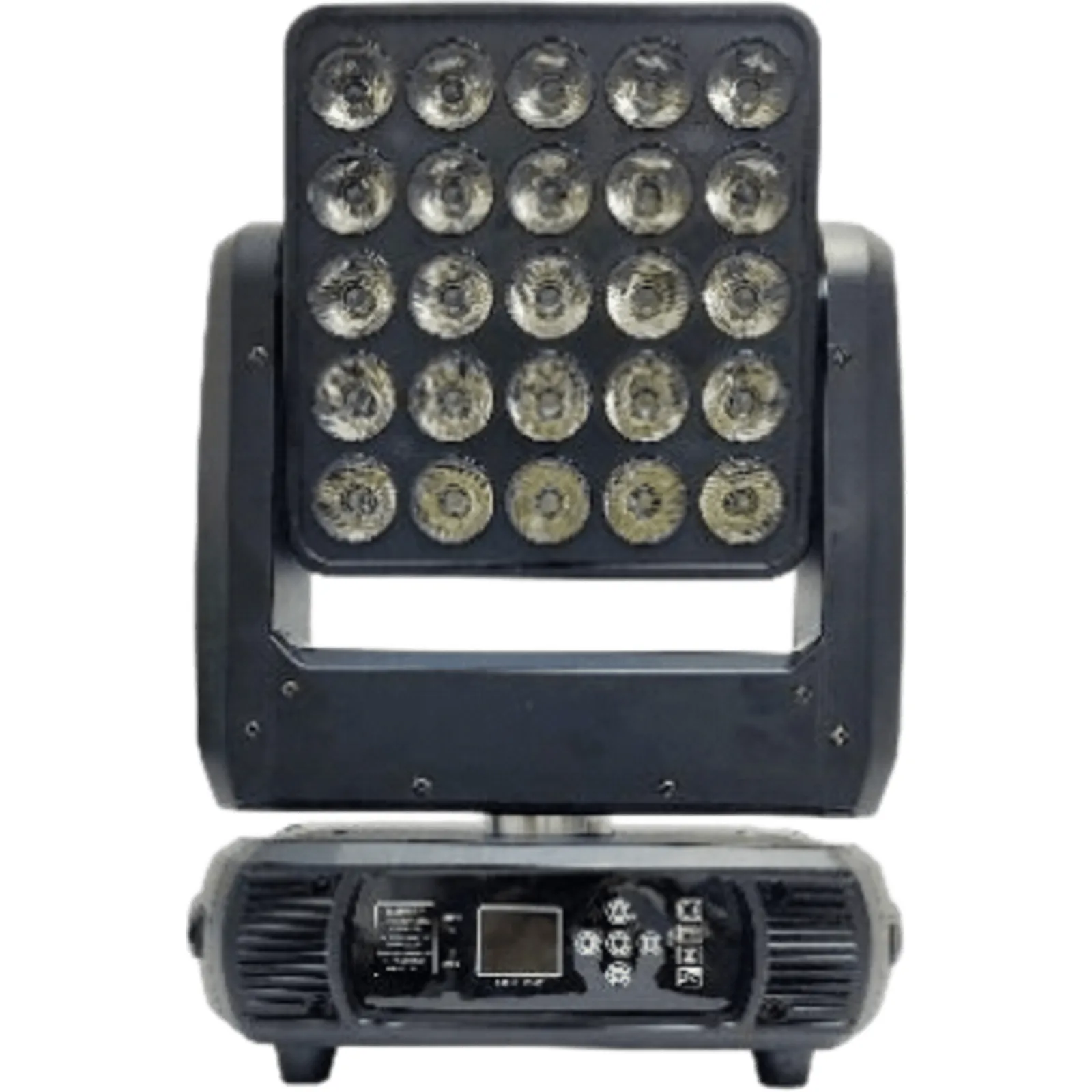 Luz Móvil LED / 25 LEDs 4-en-1 12W / DMX 20/116 Canales / Ángulo de Haz 8° / Control DMX Automático / Voz / Maestro-Esclavo / Alimentación AC100-240V 450W / IP1214KG