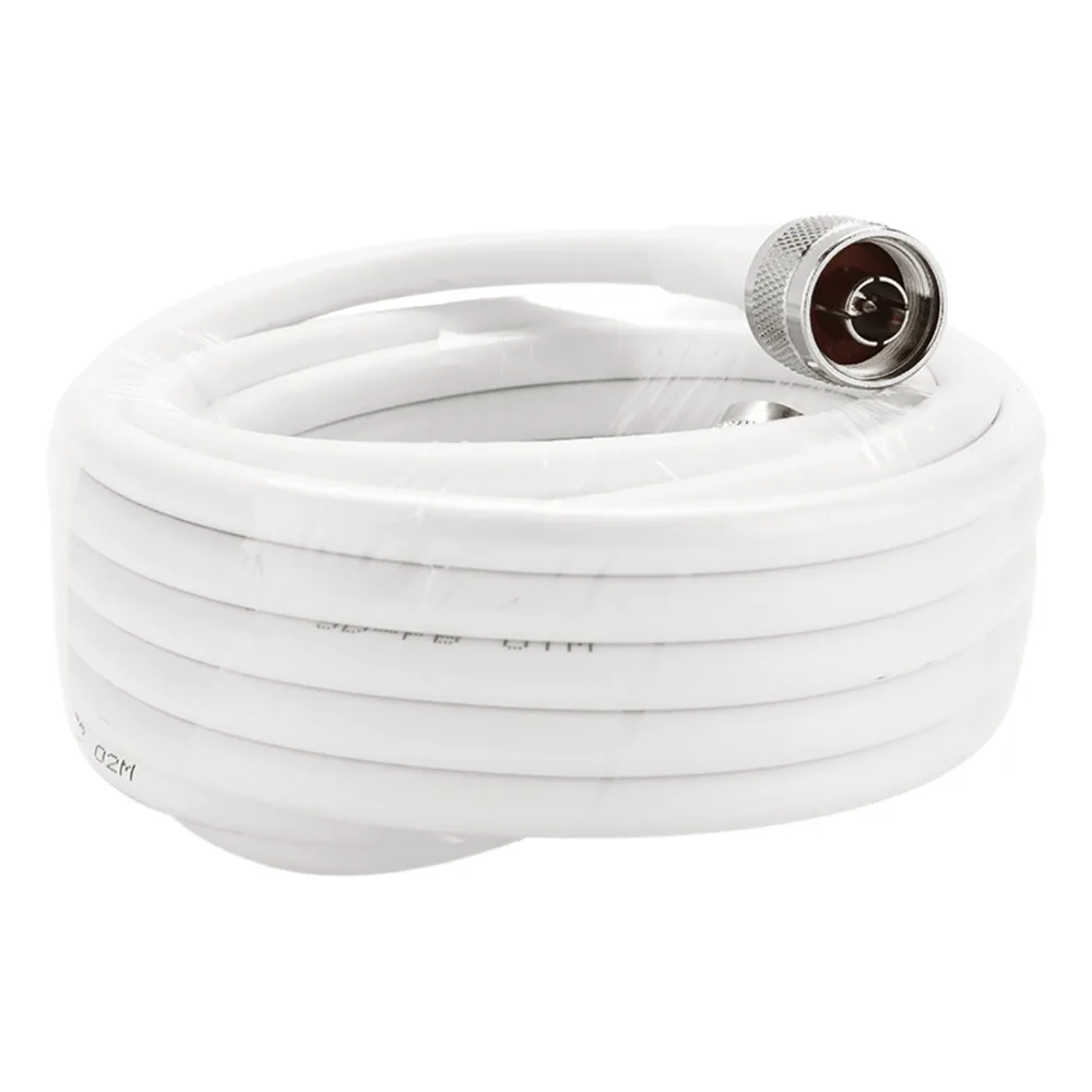 Jumper Coaxial con Cable Epcom295 | Conector N Macho en los Extremos | 15 Metros (49.21 Pies) de Longitud.