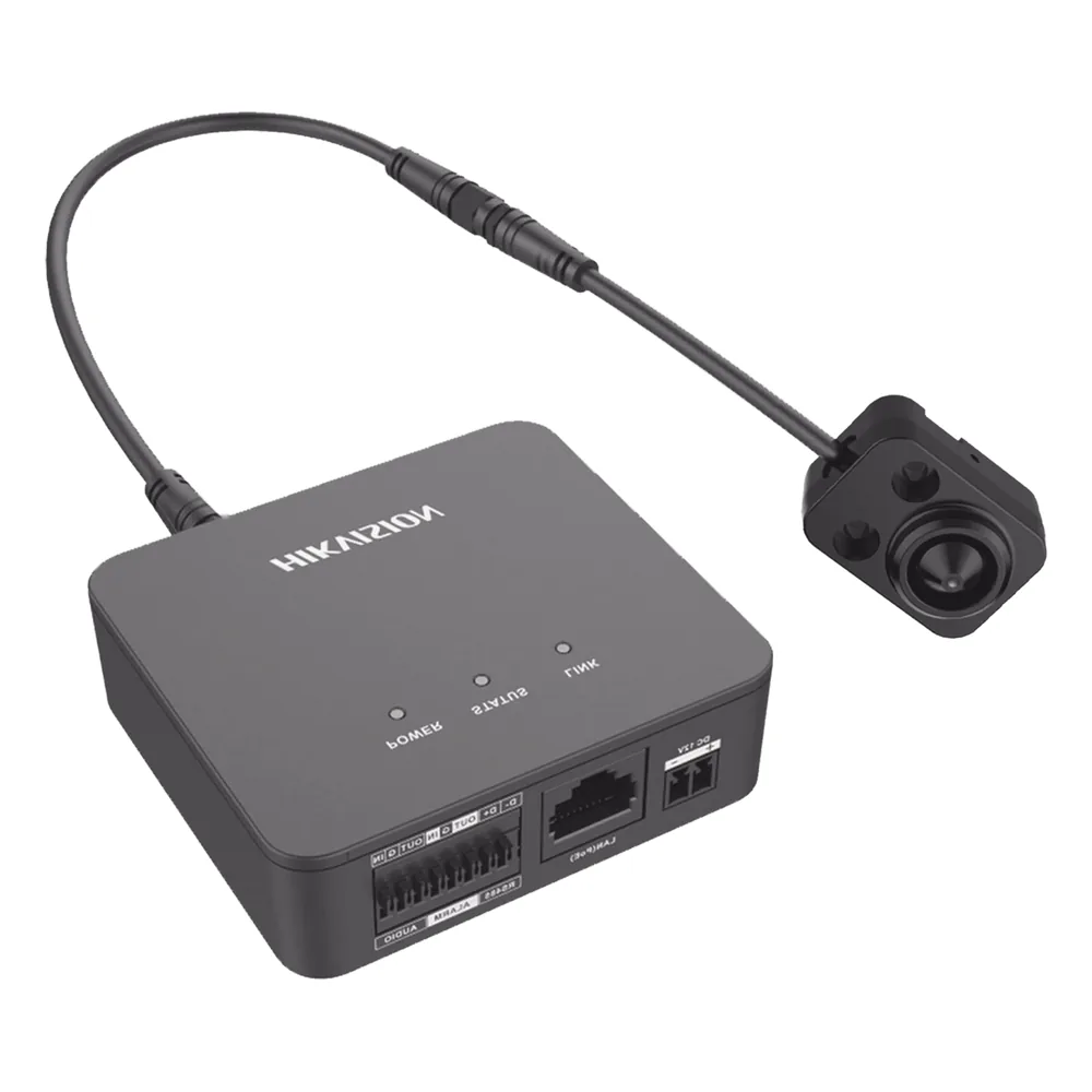 Pinhole IP 2 Megapixel / Lente 2.8 mm / 2 Mts Cable / PoE / Ideal para Cajeros Automáticos (ATM) / WDR / Micro SD / Cámara Tipo Block