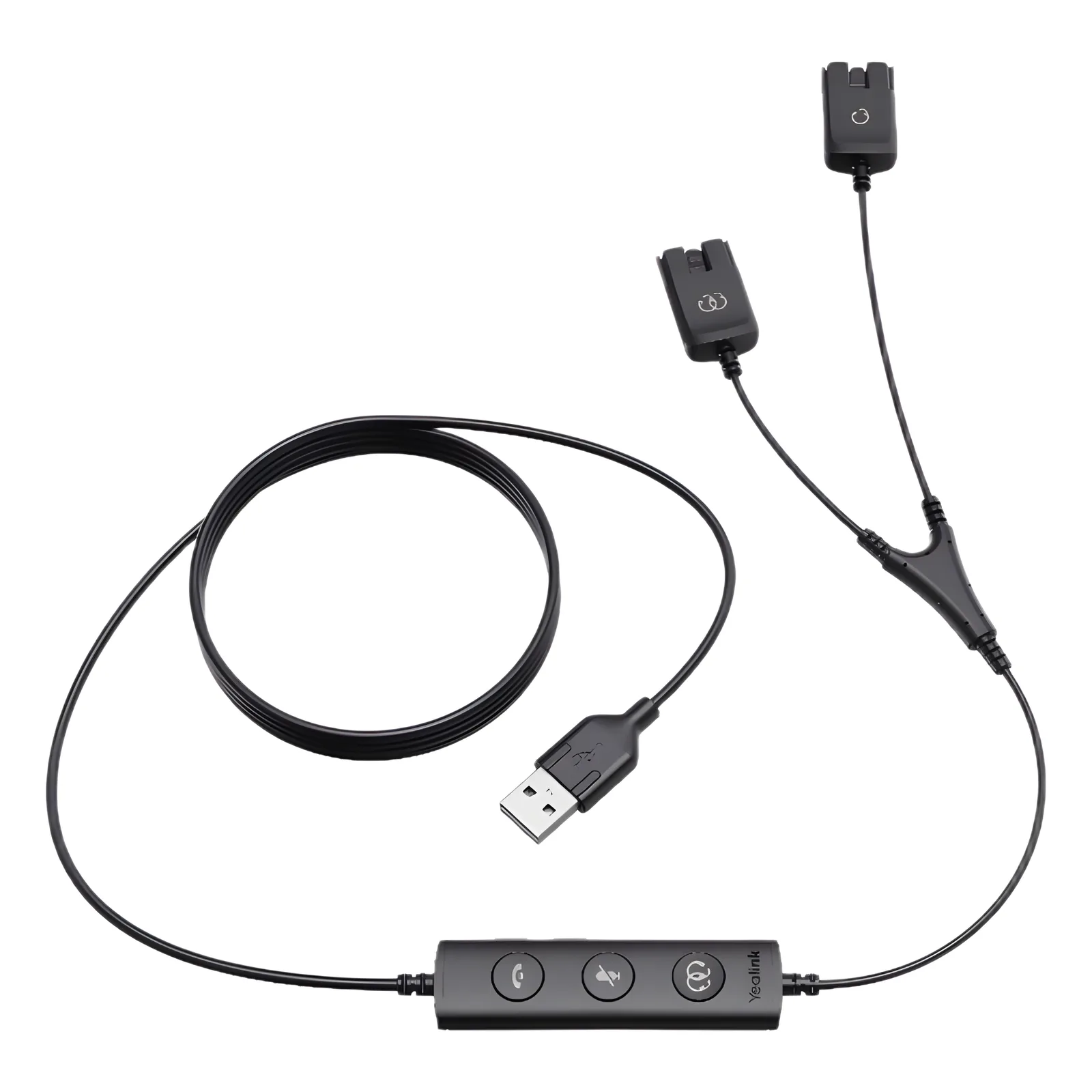 Cable para Entrenamiento en “Y” para Diademas Yealink de la Serie YHS (10 PIEZAS)