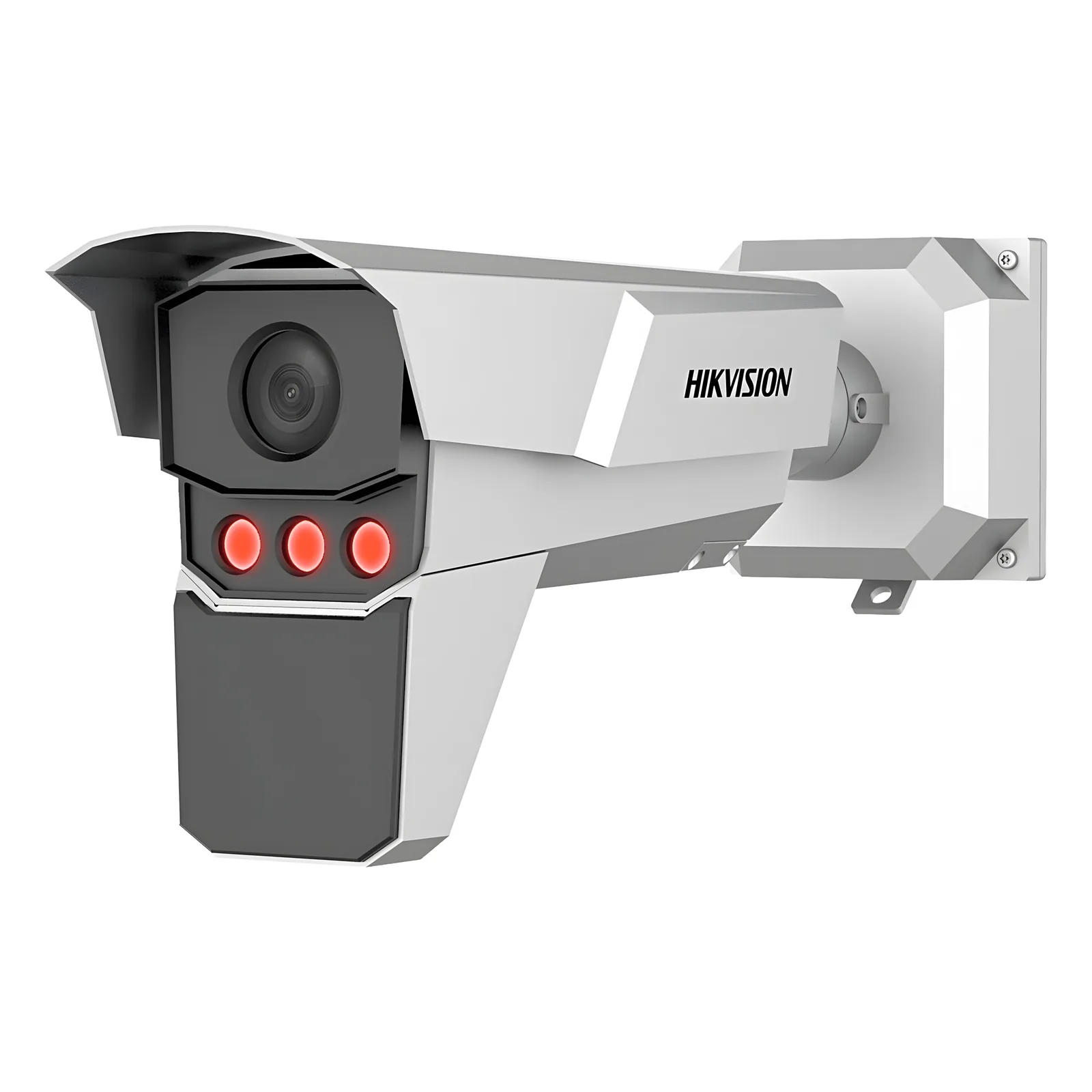 Bala IP 4 Megapixel / ANPR / Radar Interconstruido Medición de 5 a 120 Km/h / Reconocimiento y Captura de Placas Vehiculares para Trafico de Alta Velocidad / DARKFIGHTER / WDR 140 dB / IP67 / IK10 / Lente Mot. 8 a 32 mm / 100 mts IR / MicroSD