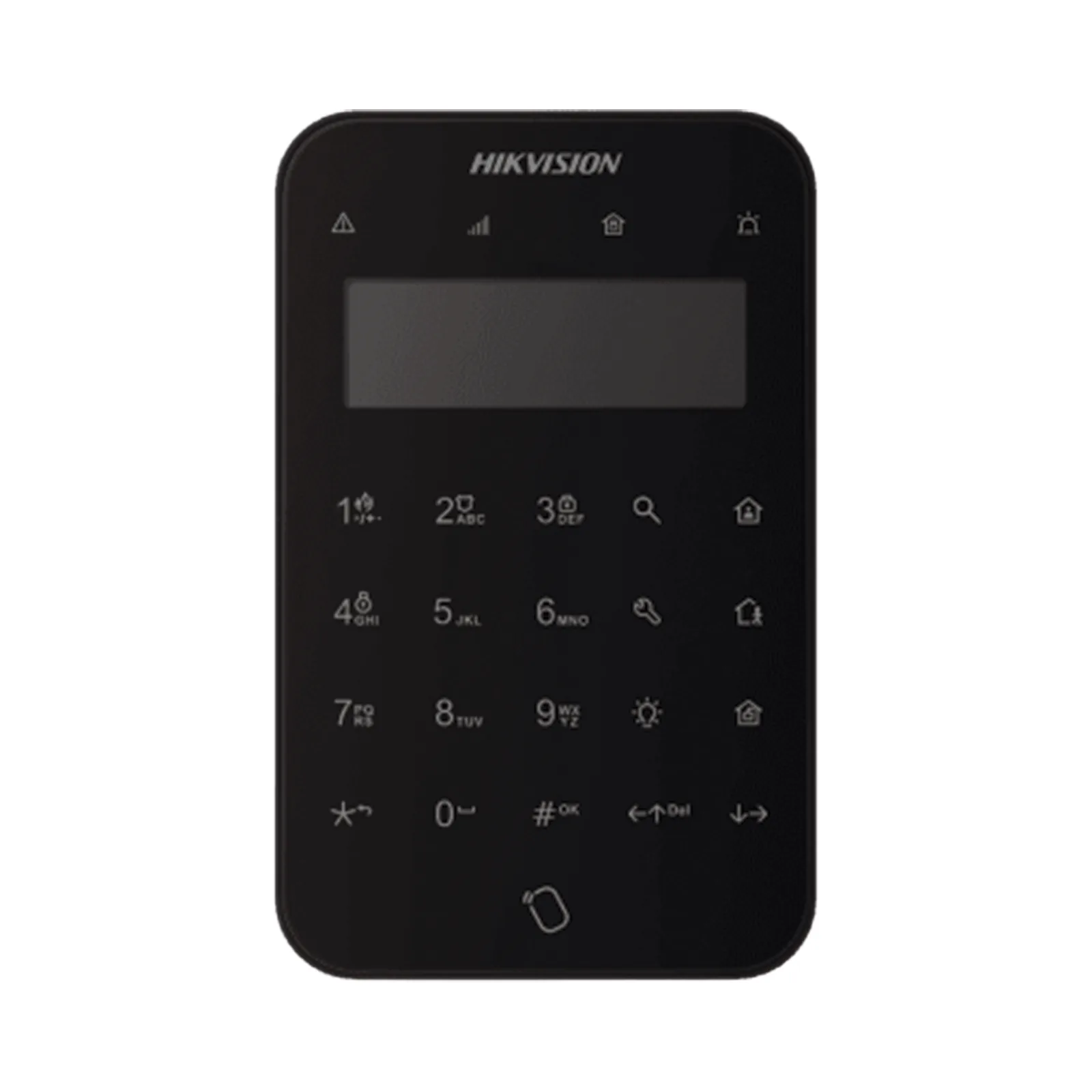 (AX PRO) Teclado Inalámbrico con Pantalla LCD para Armado y Desarmado / Color Negro / Funciones de Automatización para control de Relevadores