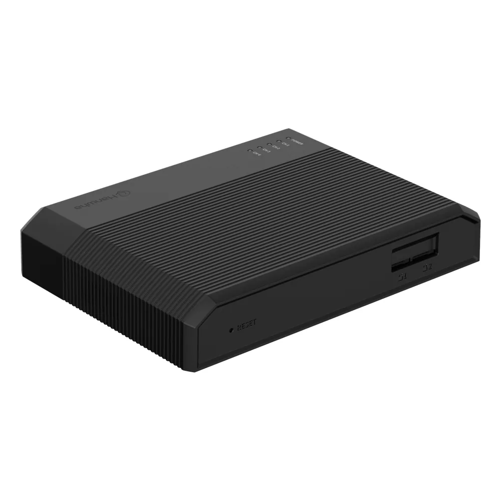 Modulo para camaras pinhole lentes remotos AI 4 Canales 2MP / Análisis Inteligente IVA / WiseStream AI / 4 Entradas Audio / PoE+ / Secure Element FIPS 140-3