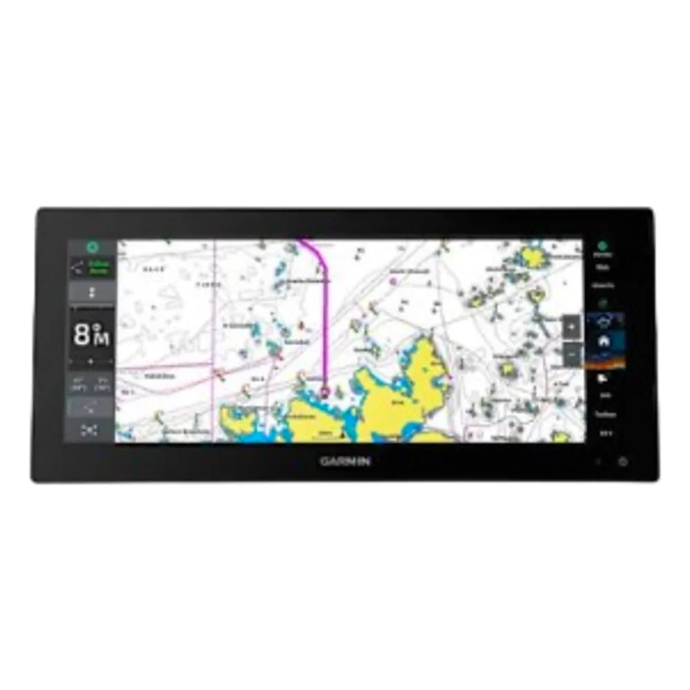 Plotter de Navegación GPSMAP 1523 xsv / Pantalla Táctil IPS Ultrapanorámica 14.5" / Resolución 1920x720 / GPS+GLONASS+Galileo 10 Hz / Sonda 1 kW con ClearVü y SideVü / Compatibilidad Panoptix LiveScope / IPX7 / N