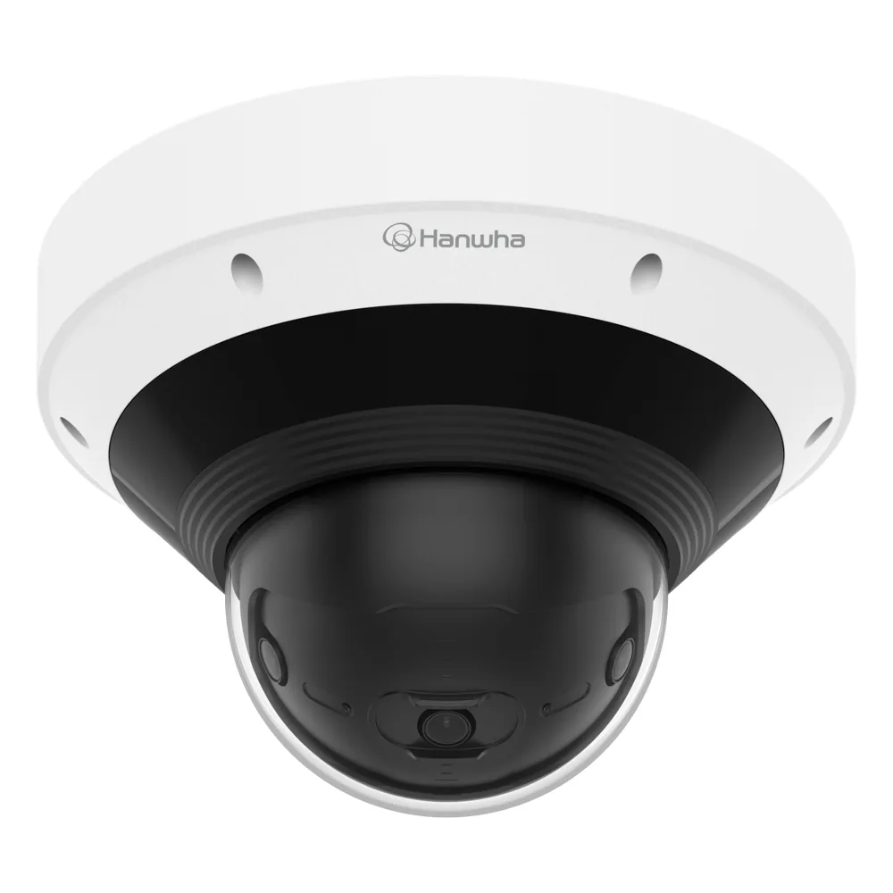 Cámara Panorámica AI IR 13 Megapíxeles / Visión 194° - 93° / Análisis Inteligente con IA / Detección Persona-Vehículo-Matrícula / WiseNR II y WiseStream / IR 20 mts / IP66 IK10 NEMA4X