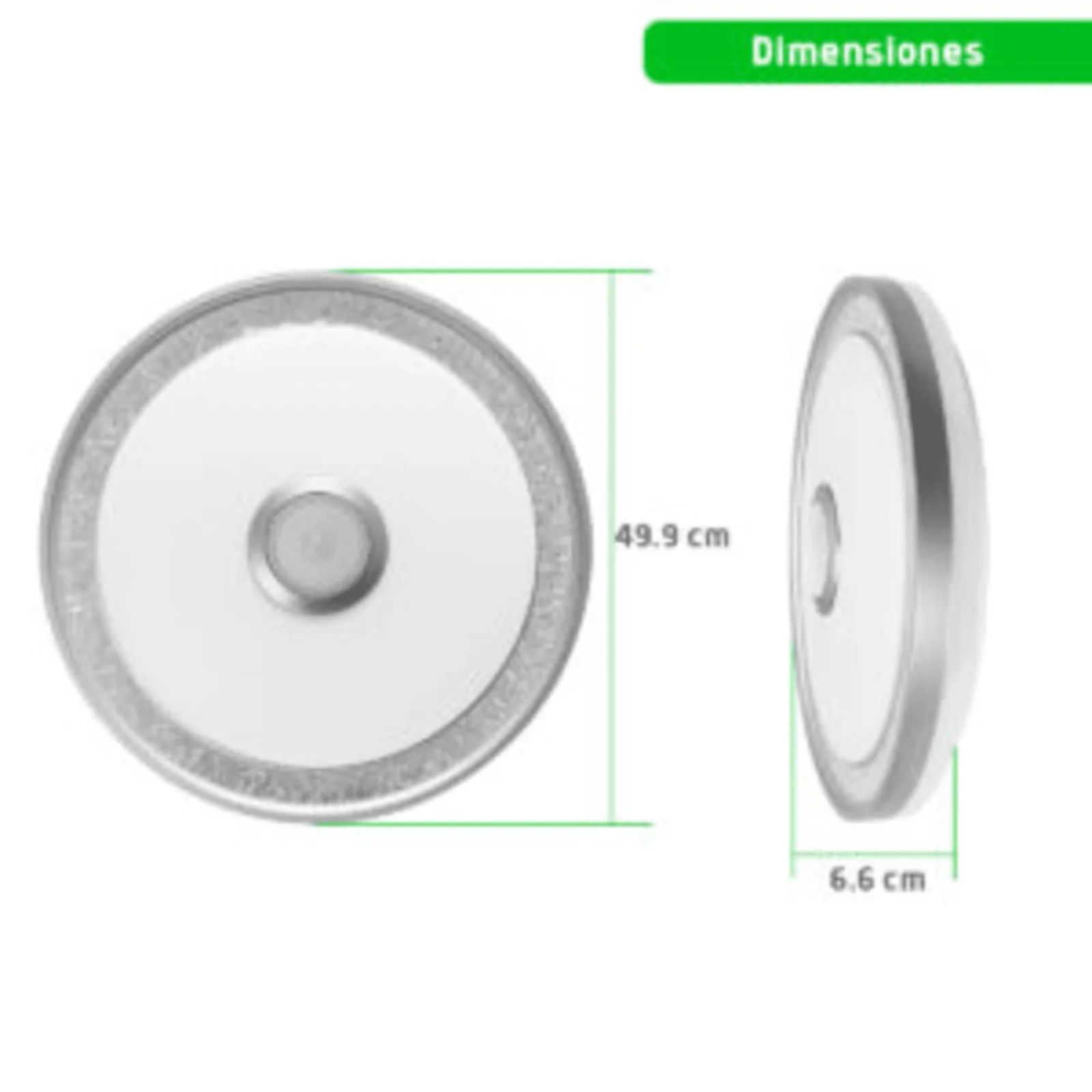 Luminario LED RGB de 40W / 3000 Lúmenes / Bocina con Bluetooth Integrada / Voltaje 85-265V / Temperatura Cálida, Neutra ó Fría / App iLink.