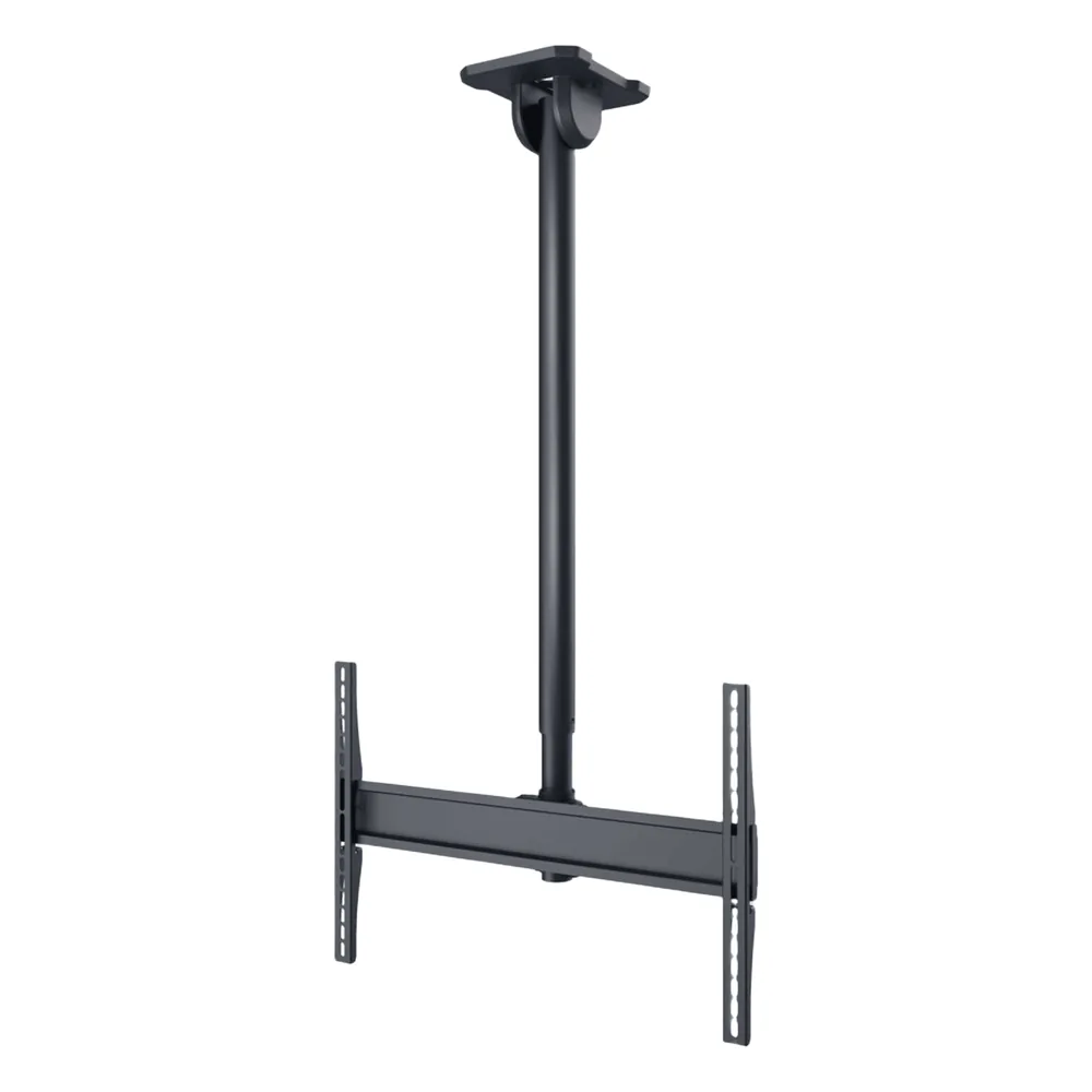 Soporte de Techo Universal Paramount PCM150 para Pantallas de 43" a 90"+ / Capacidad de Carga 150 lb (68 kg) / Ajuste Vertical 39.59" a 63.21" / Rotación 360° / Inclinación +20°/-5° / Montaje en Techos Planos