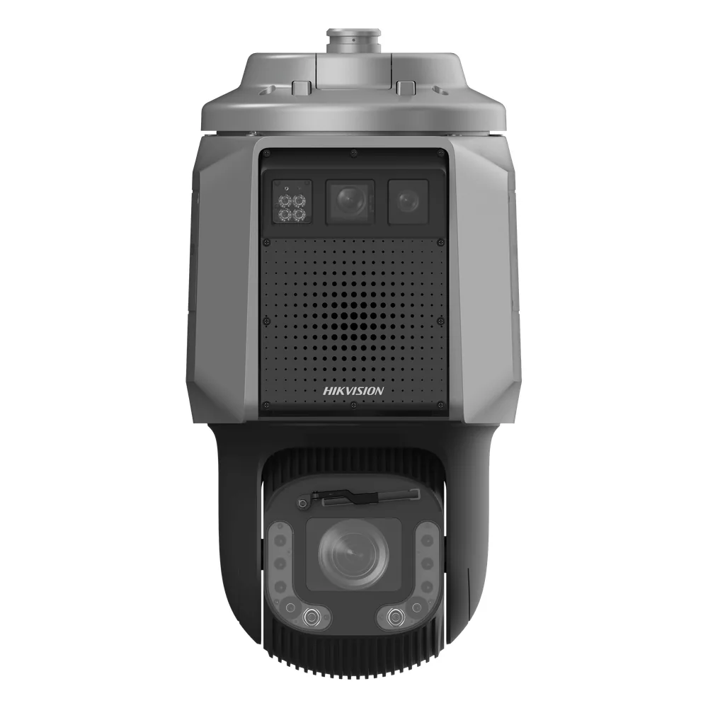 Cámara PTZ con Radar Triple Cámara Integrada / Detección de Intrusión por Radar / Rango de Detección 500 m / 32x Zoom Óptico / IP67