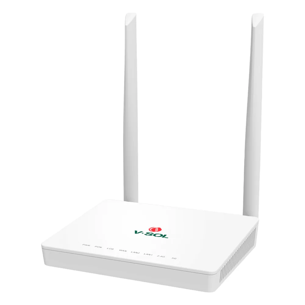 ONU Dual EPON/GPON con Wi-Fi AC de doble banda 2.4 Y 5 GHz, 1 puerto SC/UPC + 2 puertos LAN Gigabit, Compatible con EasyMesh