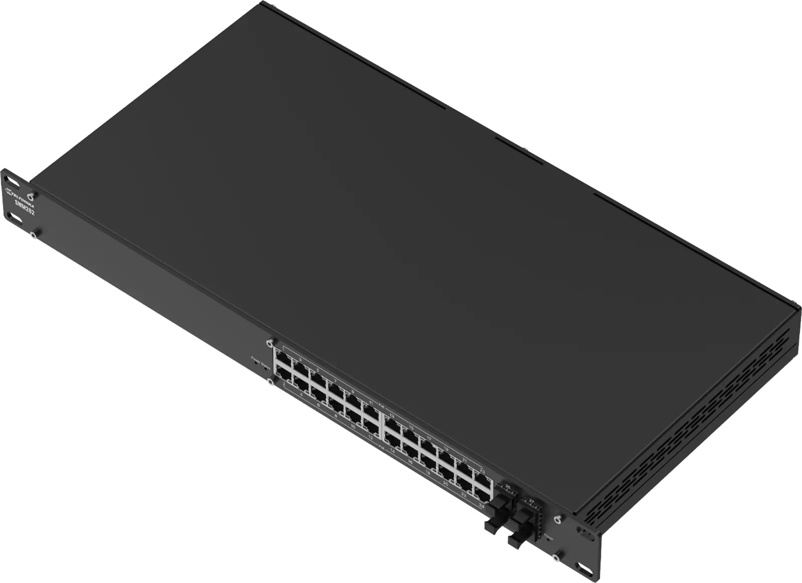 Switch Administrable L2+, 24 Puertos Gigabit PoE+, 4 Puertos SFP, 300W PoE Budget, Rack 19", IP30, TSWOS