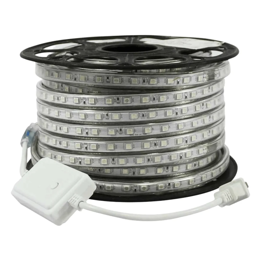 Manguera Luminosa LED RGB / 50 Metros / IP65 / Corte Cada 100 cm / Control Remoto RGB / 300W Máx / Multicolor RGB / Para Interior y Exterior