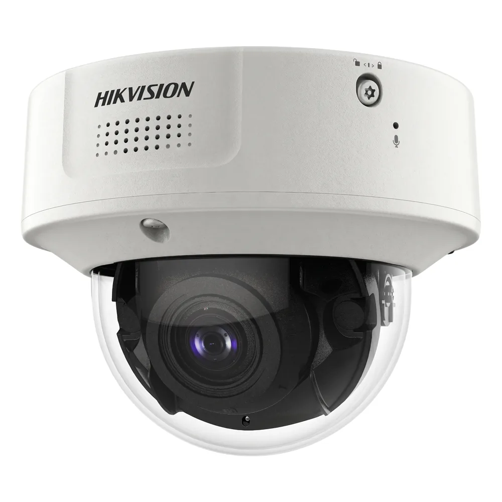 Domo IP 8 Megapixel / Lente Mot. 8 a 32 mm / DARKFIGHTER / WDR 120 dB / IK10 / IR 30 mts / / Micrófono Integrado