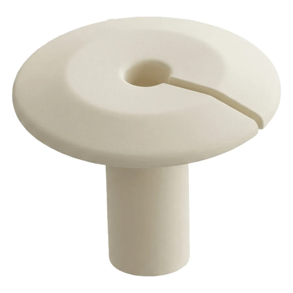 Pasacable Ivory / PVC Rígido / Protección UV / Autoextinguible / Diámetro Exterior Ø22-28 mm / Interior Ø7.7 mm / Para Cables hasta 9.0 mm / Temperatura -5°C a 65°C