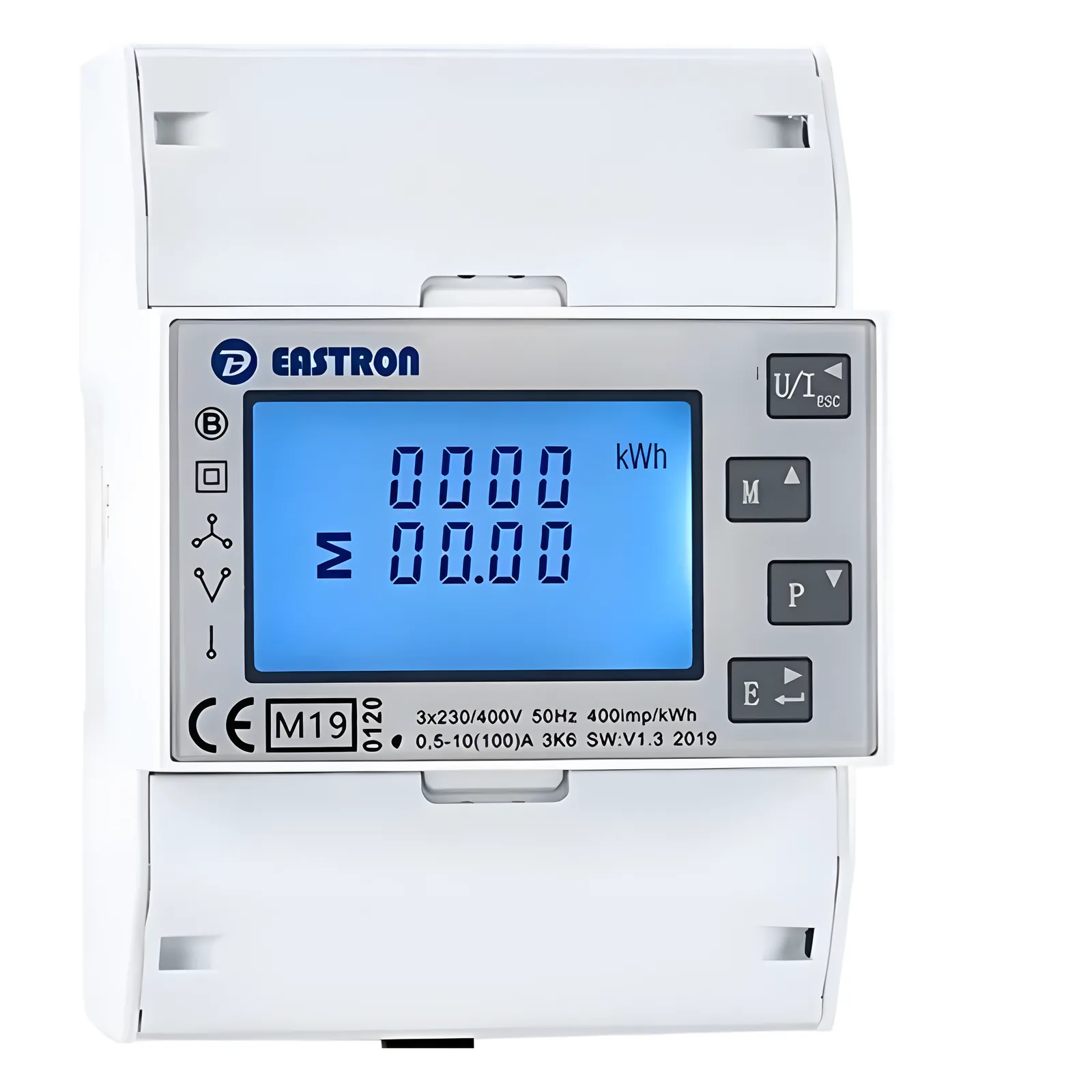 Medidor de Energía Trifásico LoRaWAN para BMS y Smart Metering / SDM630MCT / Clase 1 y 0.5s / MID y ETL Certificado / CT 1-5A / Medición Bidireccional kWh y kVArh