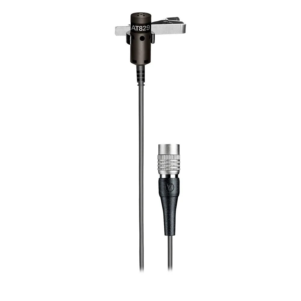 Micrófono Lavalier Inalámbrico | Condensador Cardioide | 1.4 m (55 in) | Patrón 120° | Para Sistemas Audio-Technica UniPak
