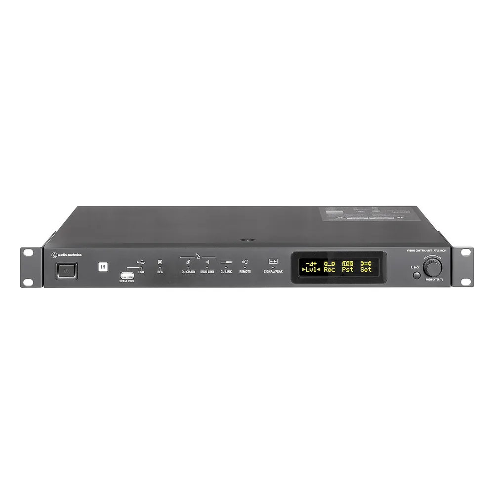 Unidad de Control Híbrida | Sistema de Conferencias Profesional | Control Infrarrojo y Cableado | Grabación USB Integrada | Audio Digital 24-bit