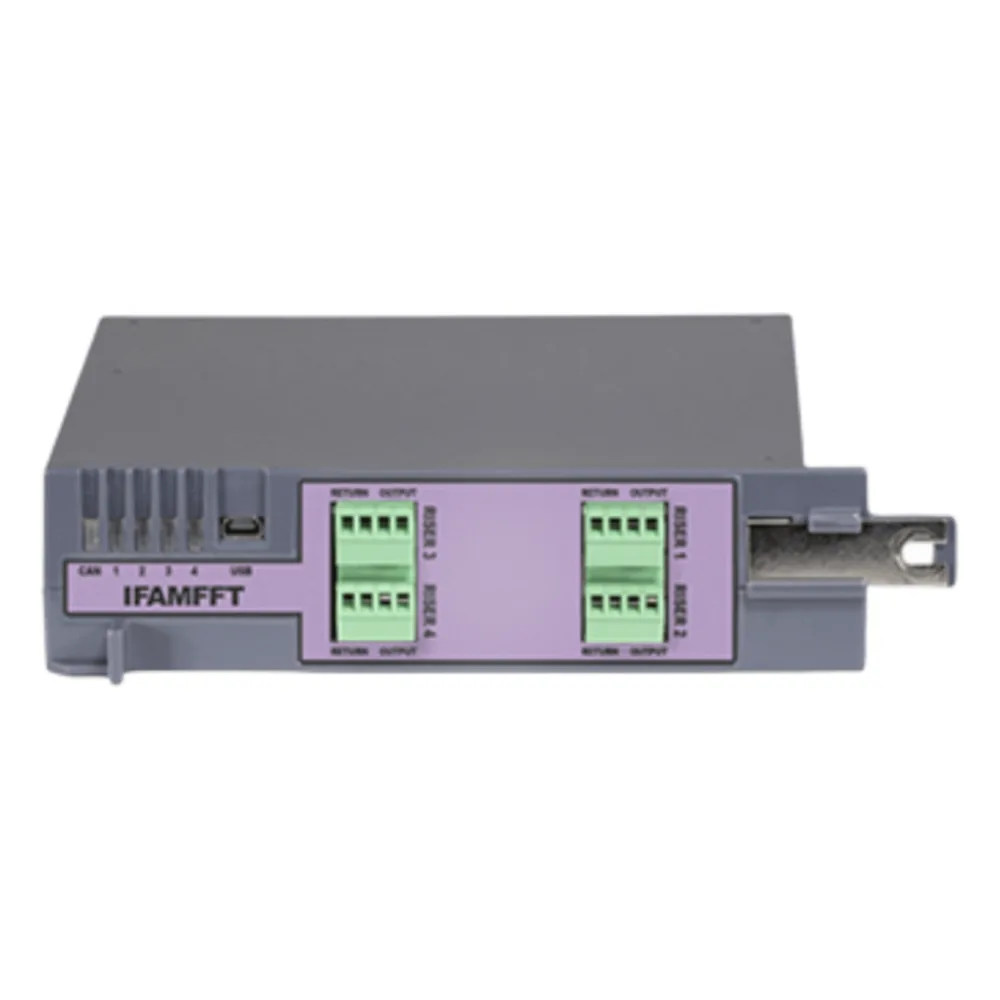 Módulo 4 Líneas Teléfonos de Emergencia IFAMFFT / 20-30V DC / 80mA Consumo @ 27.6V / 64 Teléfonos por Línea / Cable Twisted Pair 500 m (1640.4 ft) / Compatibilidad Multilingüe