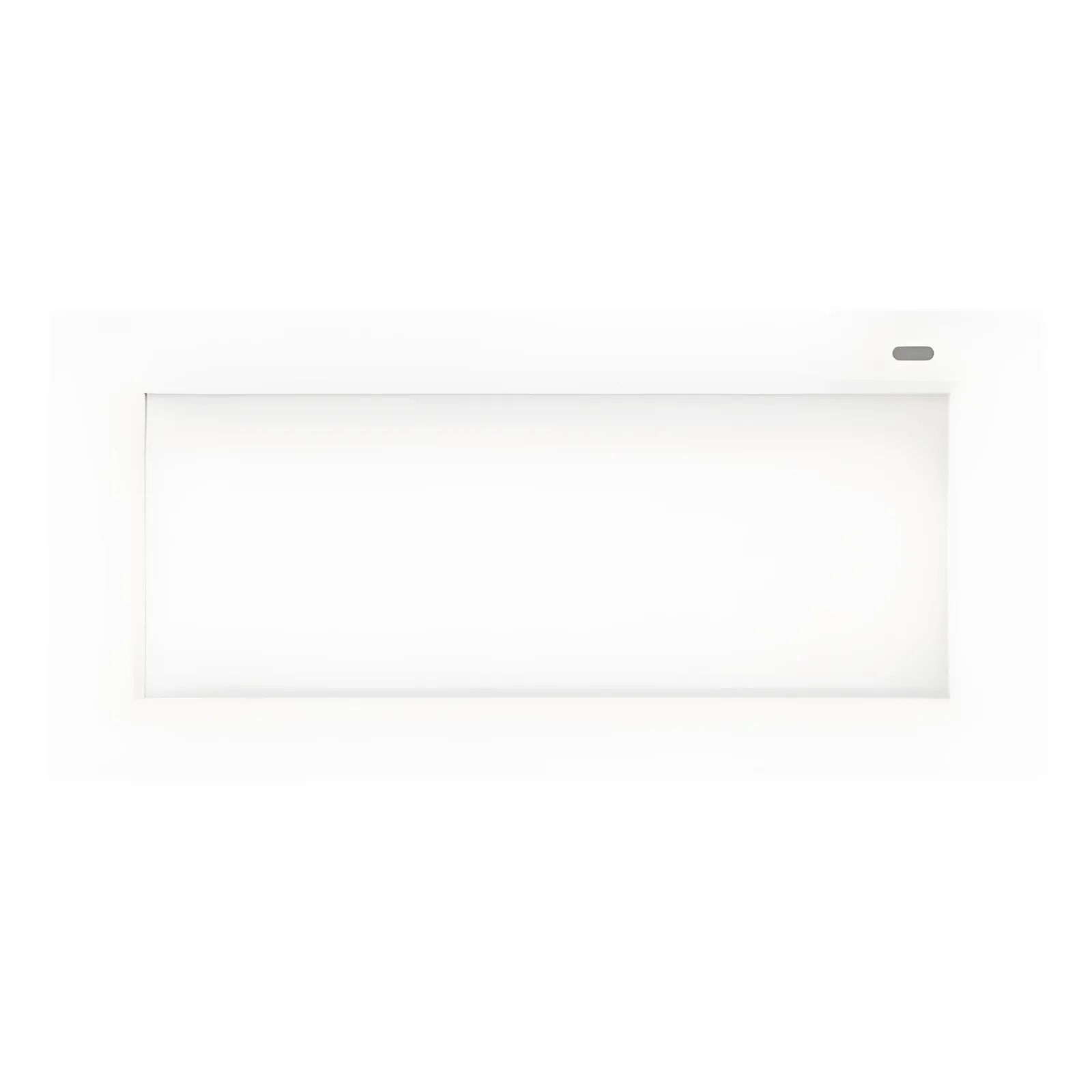 Lámparas de led de iluminación de emergencia de diseño compacto y minimalista.