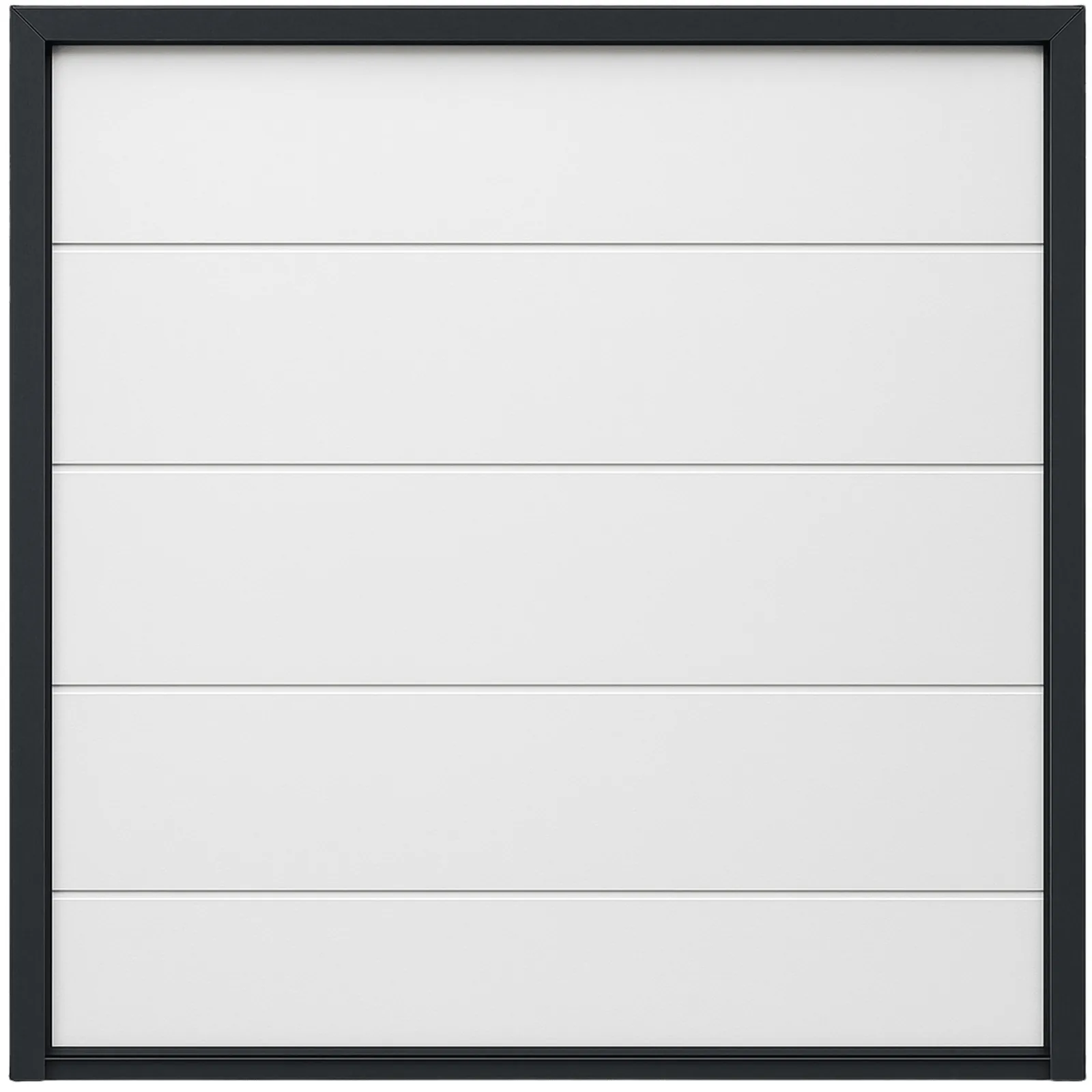 Seccion para puerta de Garage / Lisa / Linea Central / Panel de 18" / Color blanco / Para APDOOR168 / Estilo Americana.
