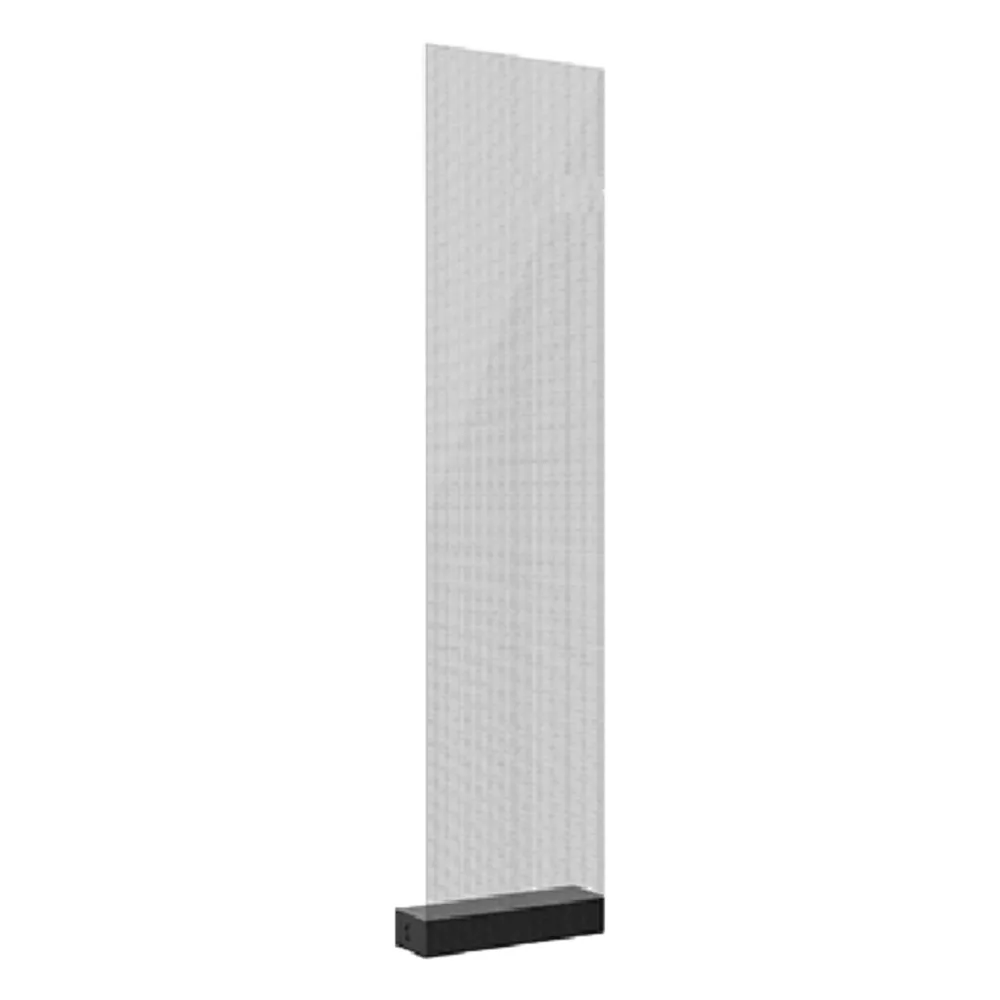 Panel LED Transparente / Pixel Pitch 3.91 mm / 250 x 1,200 mm / Transparencia 82% / Brillo 1500-5000 nits / SMD1717 / Instalacion Pegado-Colgado-Fijo