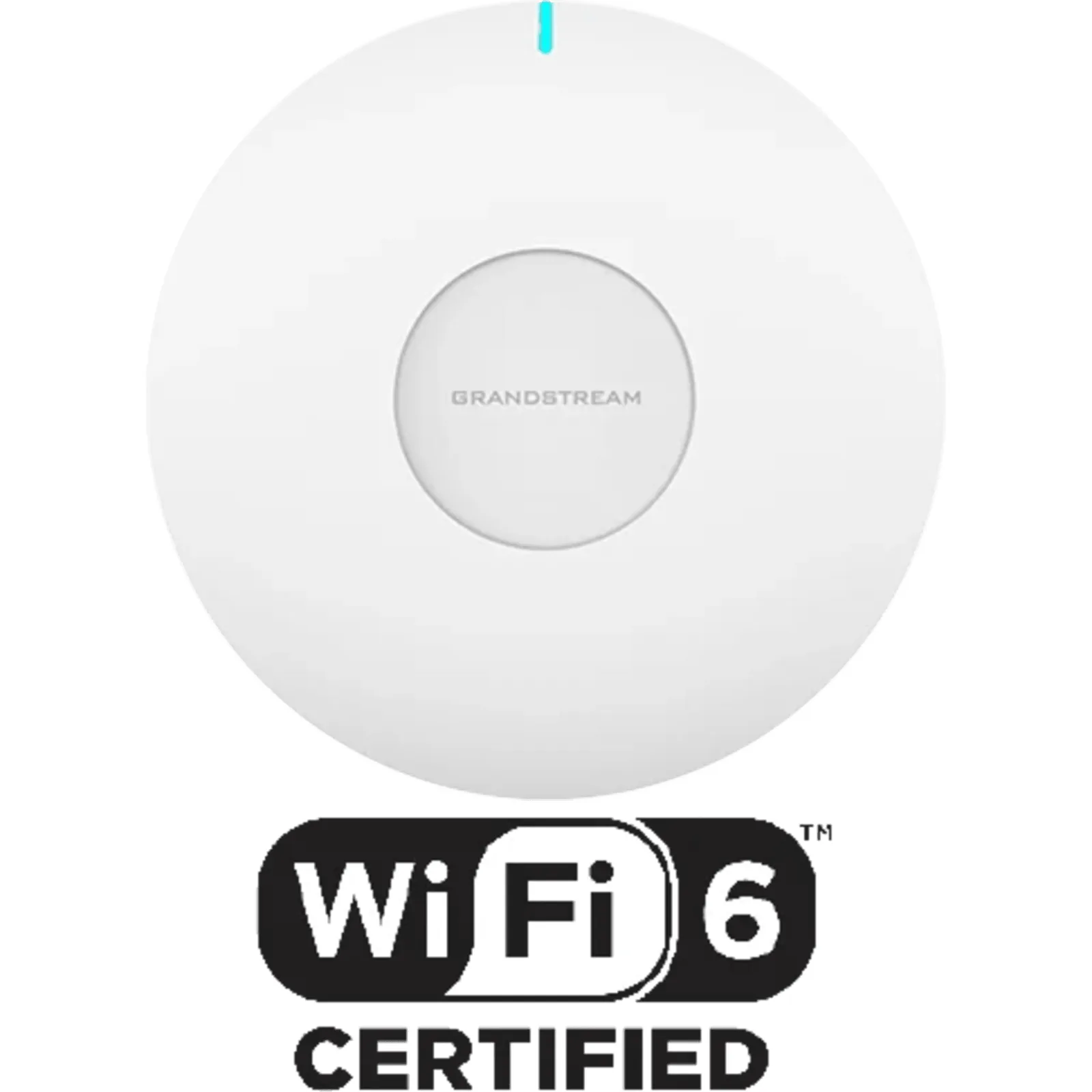 Punto de Acceso y Extensor Wi-Fi 6 AX3000 / 3 Gbps Agregado / MU-MIMO 2x2:2 + 3x3:2 / OFDMA y Beamforming / Cobertura 120 m (393.7 ft) / Gestión Embebida, Cloud y On-Premise / 128 Clientes Concurrentes / Mesh con GWN7062E / Puerto Gigabit