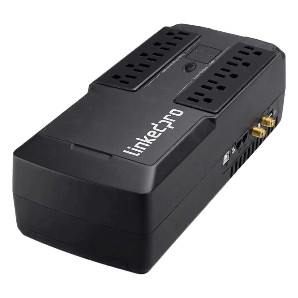 UPS de 550 VA/330 W, Topología Standby, Entrada 120 Vca NEMA 5-15P, Tipo Gabinete Compacto, Con 8 Tomas NEMA 5-15R