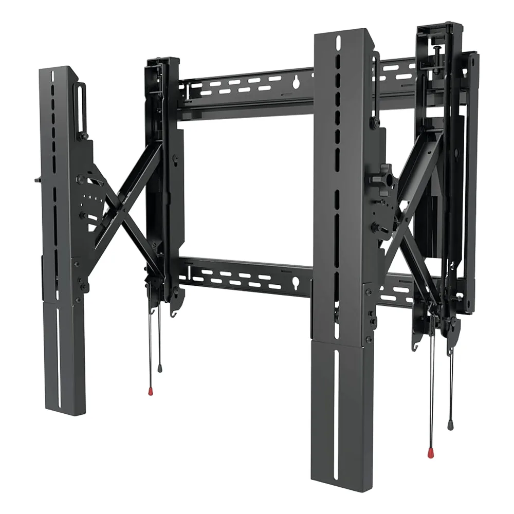 Soporte de Pared Universal Tijera SmartMount / Extensión 12 pulgadas (305 mm) / Carga Máxima 200 lb (90.7 kg) / Ajuste Tilt +15°/-2° con IncreLok / Patrón VESA 200x100 a 600x600 mm / Apertura Abierta para Cajas Empotradas / In