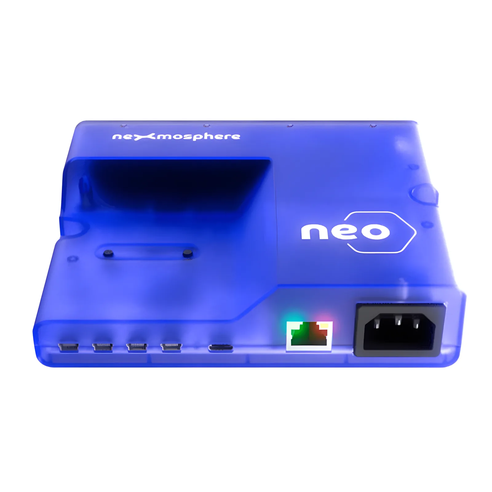 Controlador de Potencia NEO-640 / 4 Salidas 10A / Medición Individual / 4 X-talk / USB-C + Ethernet / 16 Horarios / Sensmi