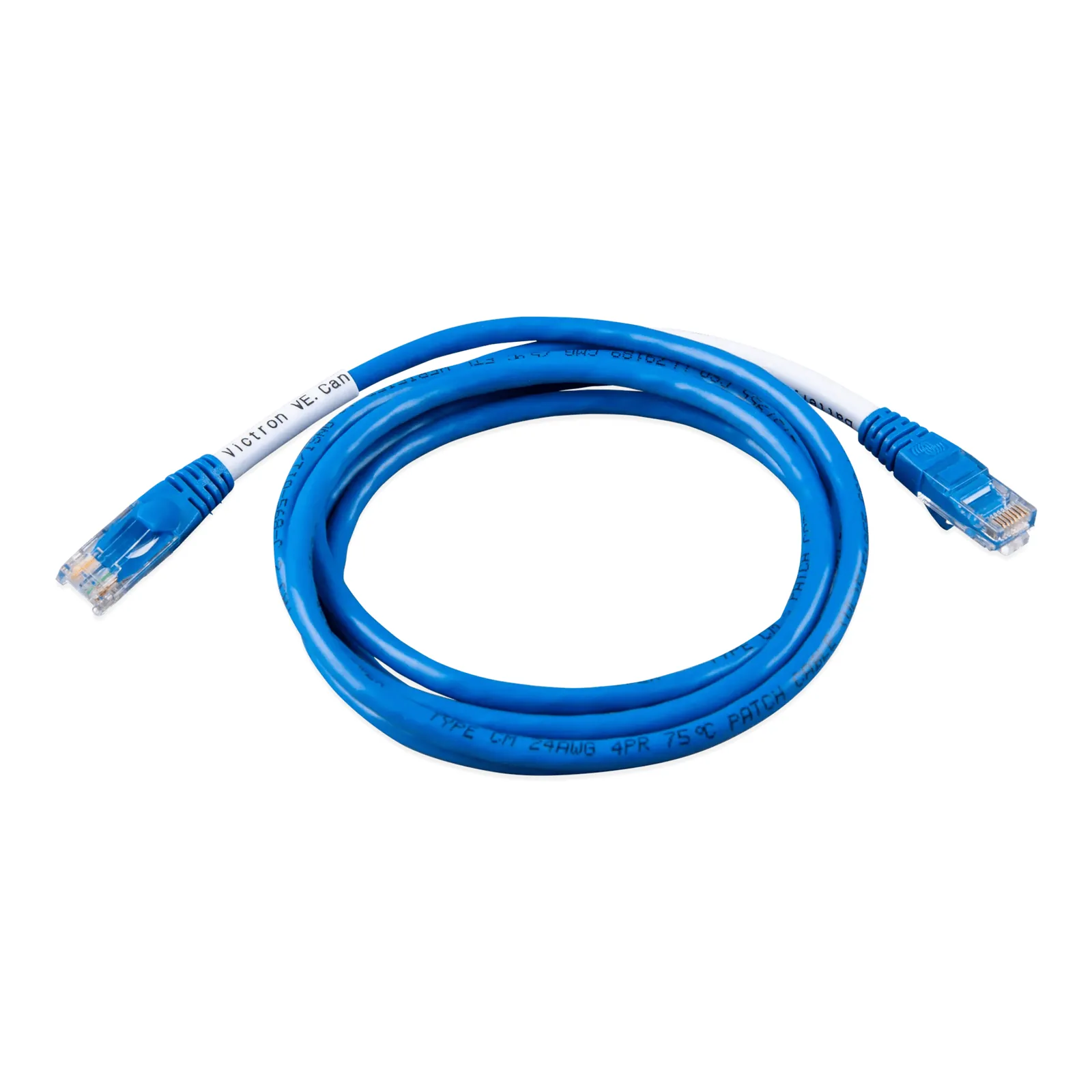 Cable Comunicación VE.can tipo A de 1.8 m para Programación de Victron con Baterías Pytes