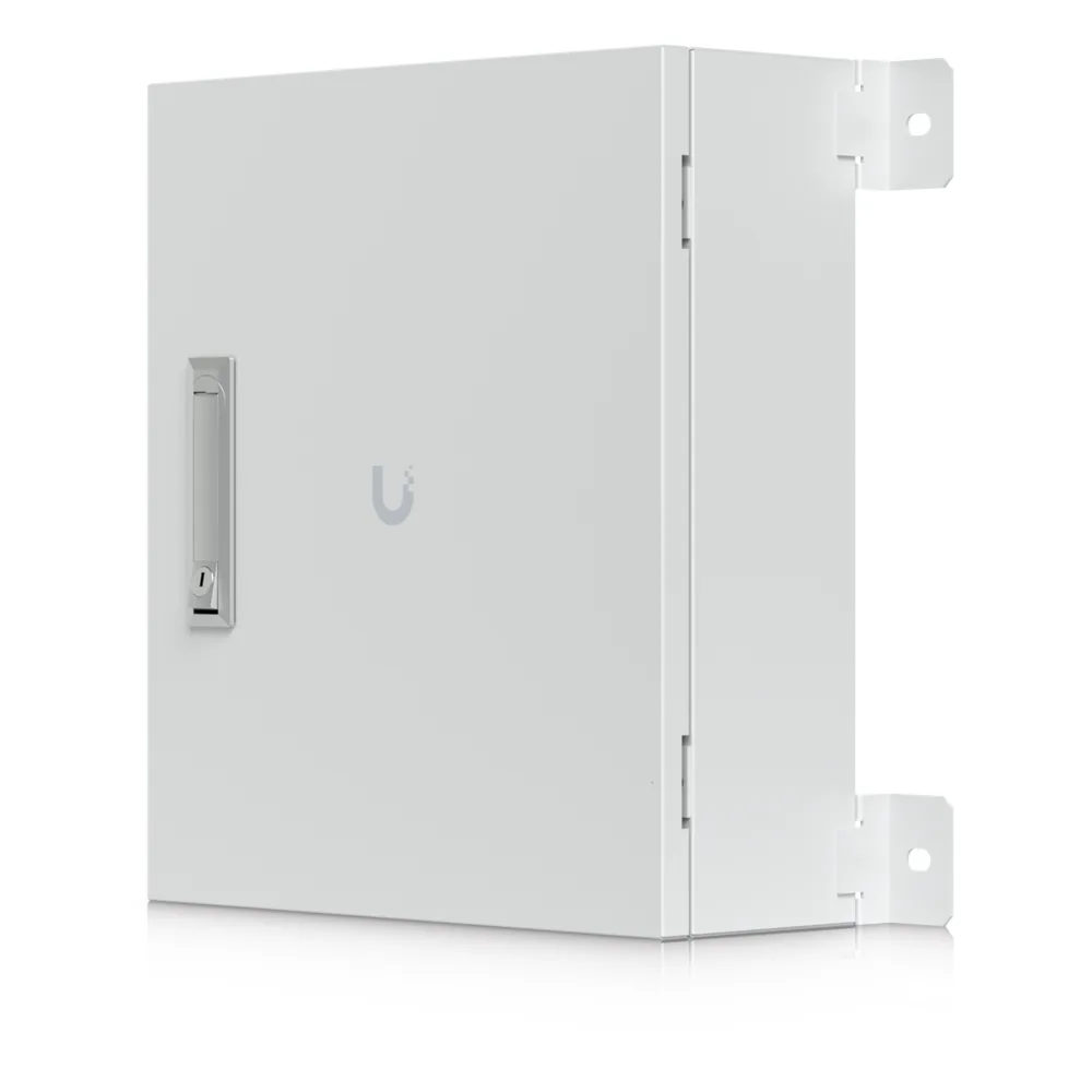 Gabinete de Conexión para Interior y Exterior Compatible con UniFi Access Hubs, Switches y Accesorios