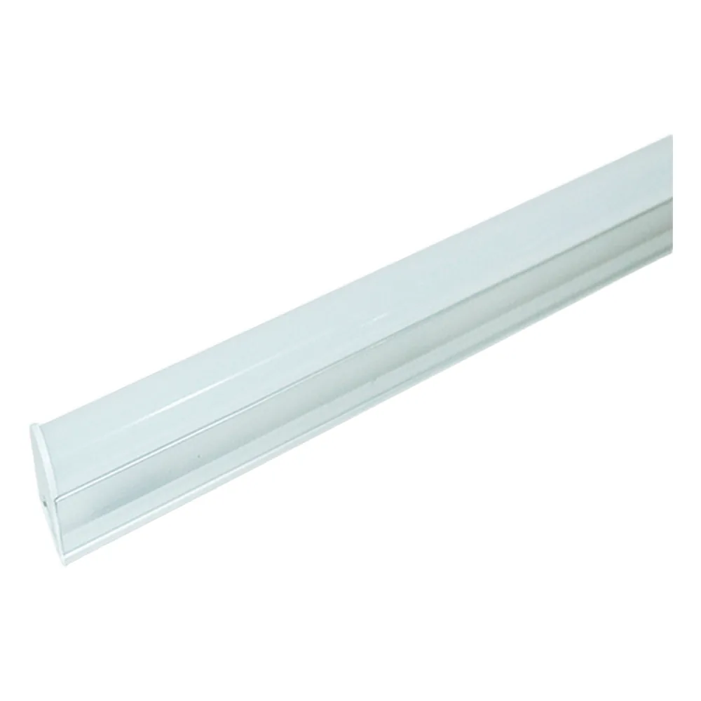 Tubo LED T5 de 9W / 600 lm / Luz Blanca 6500K / Acabado Blanco Mate / Ángulo 140° / Vida 50,000 Horas / Base G13 / Voltaje 127V CA / 67 cm.
