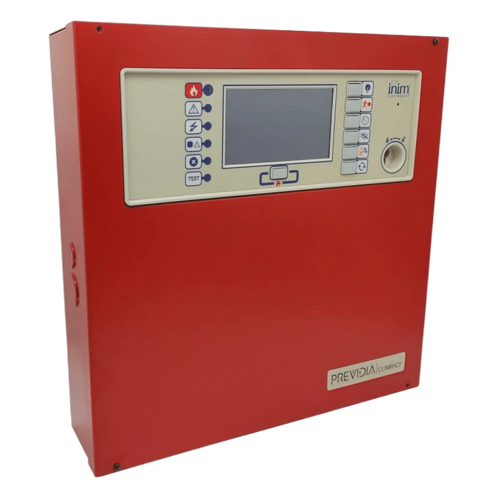 Central de Detección de Incendio Previdia Compact | Sistema Analógico Direccionable | 1 Loop Hasta 240 puntos en cualquier combinación | Gestión cloud integrada | Certificaciones EN54-2/4/21 | UL