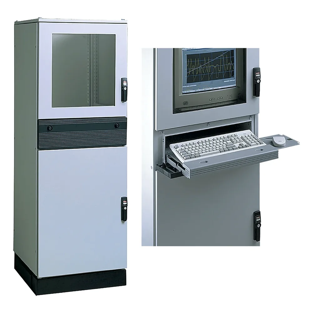 Gabinete Modular Industrial PROLINE PC Tipo 12 1800 x 600 x 600 mm (70.9 x 23.6 x 23.6 in) en Acero Gris RAL 7035 / IP55 / UL 508A / cUL / NEMA 12 / VDE
