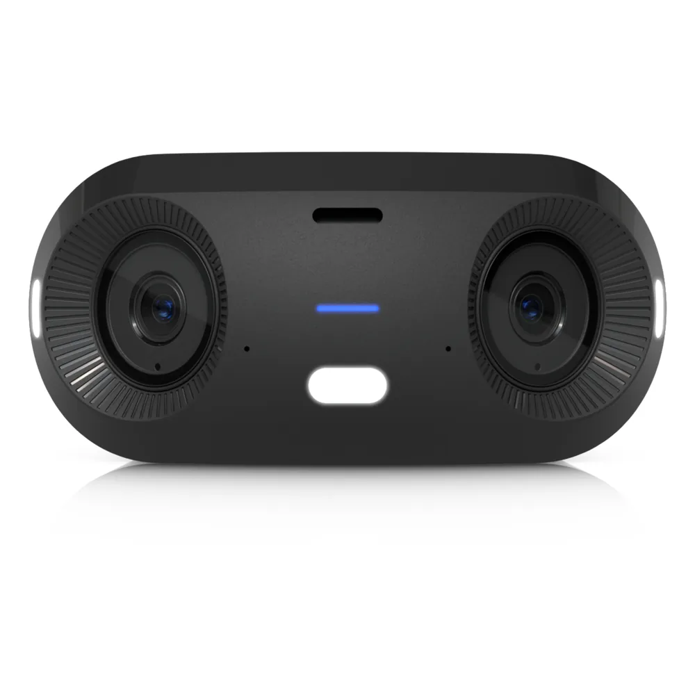 UniFi Protect G6 180 – Cámara PoE+ Dual Sensor de 16 MP para Interior/Exterior con Motor de IA Multi-TOPS y Cobertura Panorámica de 180°