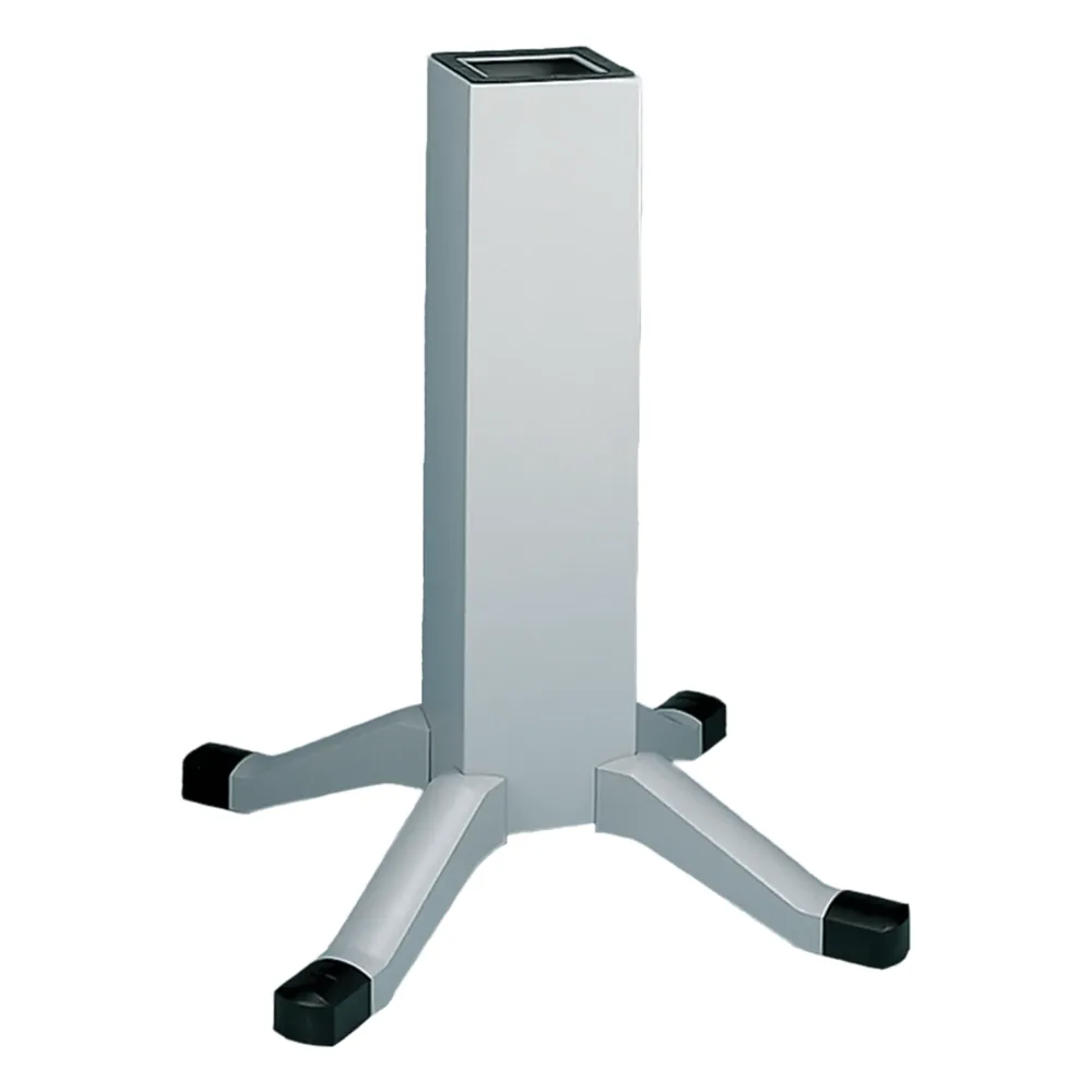 Pedestal de Acero con Patas para Gabinete HMI / 914 x 102 x 102 mm / Acero Suave / Pintura en Polvo Gris ANSI 61 / Altura Ergonómica 914 mm (36 in)