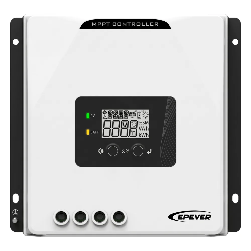 Controlador Solar MPPT / 40A / 12/24/48V / Voc 150V / Modo Sin Batería / Baterías Litio / IP32