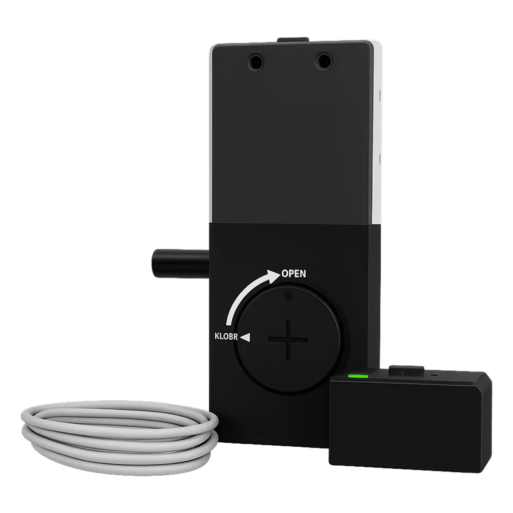Cerradura Electrónica / ACCESS-LOCK-WR / 12V DC / IP40 / Para Puertas de Garage / Conexión Cableada / Bloqueo Automático / -20°C a +60°C
