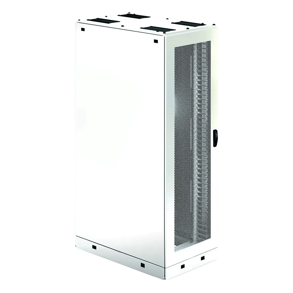 Gabinete para Servidor ProLine S1, 45U, Dimensiones 2163 x 800 x 1200 mm, Acero Blanco RAL 9003, Base con Ruedas/Niveladores, Incluye Soporte para Regletas, Manejo de Cableado y Puerta Perforada Flujo de Aire