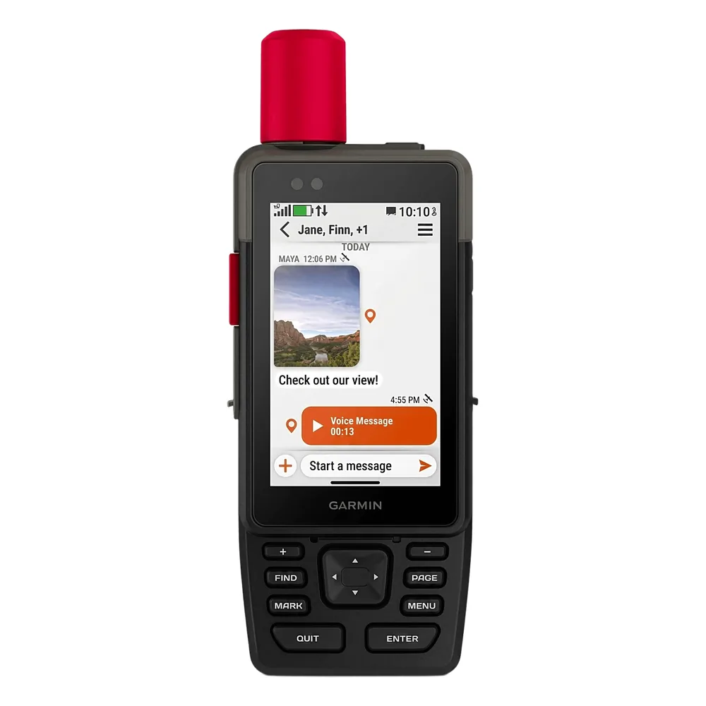 GPS Táctico Multifuncional H1i Plus / Pantalla TFT Transflectiva 3.5" / Multibanda / GPS+Galileo+BeiDou+QZSS+IRNSS / Cámaras Frontal 5MP + Trasera 8MP / IP67 MIL-STD-810 / Batería 48h inReach / 64GB Memoria