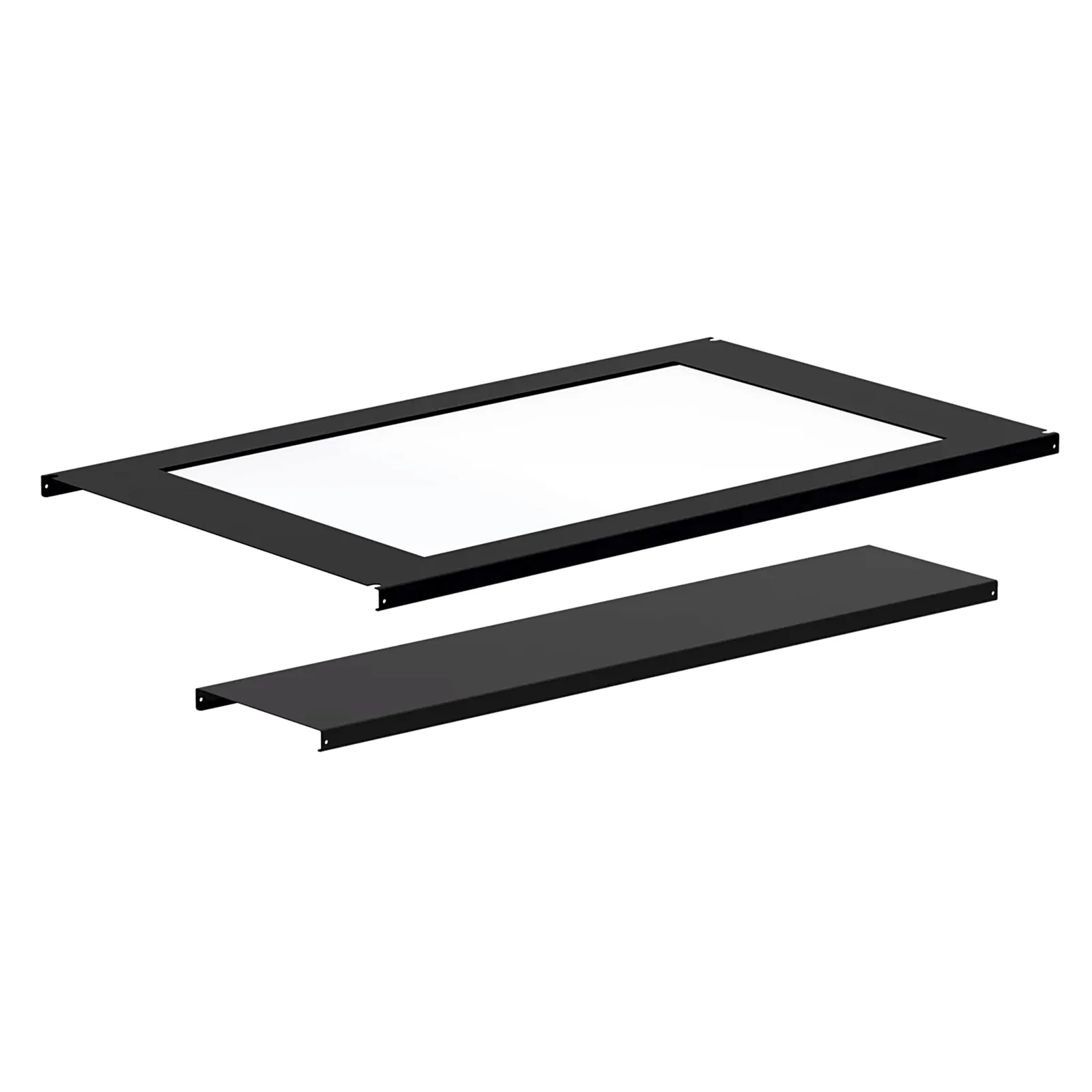 Panel de Techo con Ventana / 600x1200 mm / Sistema de Contención ProLine / Policarbonato 6 mm (0.22 in) / Marco Acero Calibre 16 / Acceso sin Herramientas / Cumple Códigos Supresión Incendios