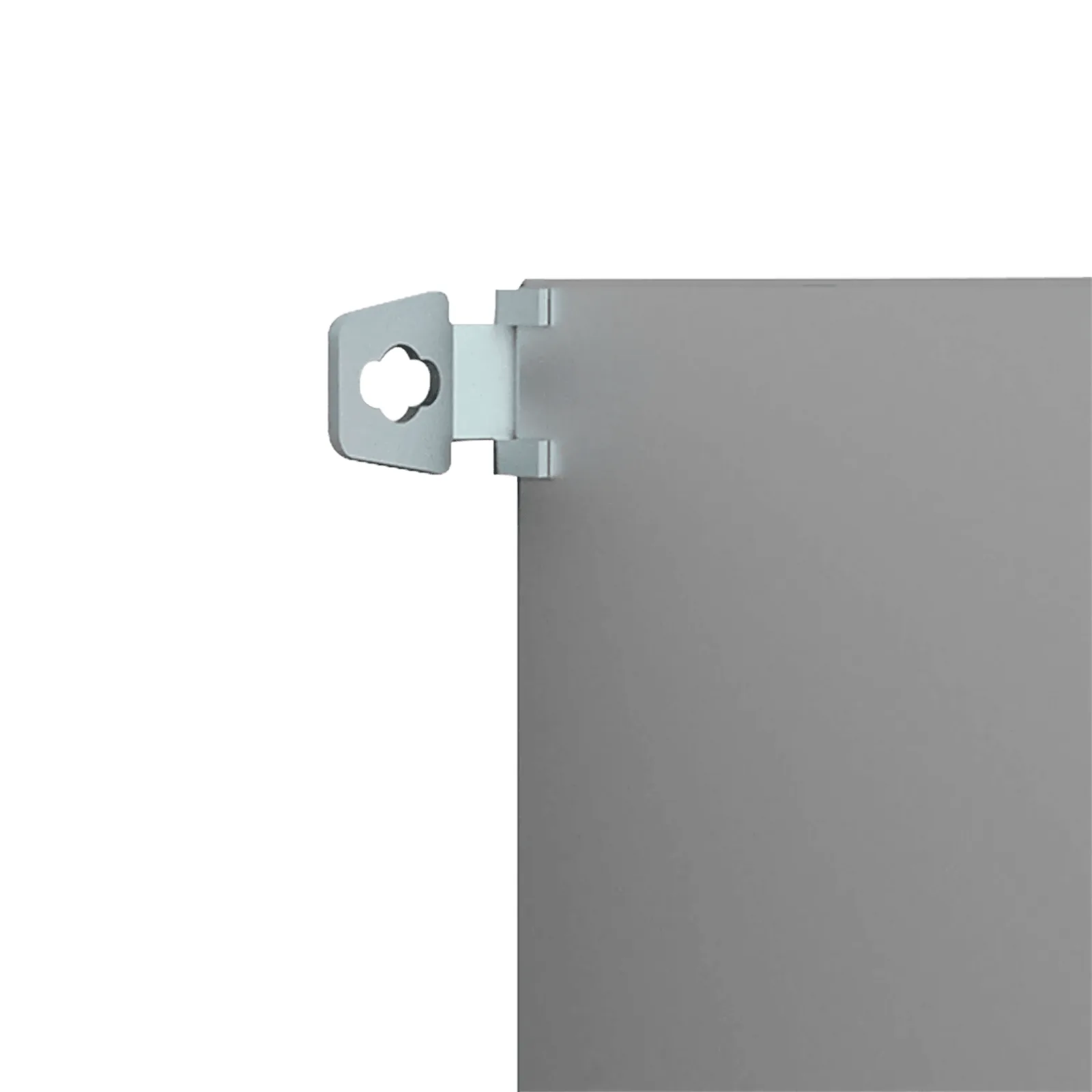 Soporte de Montaje en Pared para Gabinetes NEMA / Brackets Externos AW / Acero Suave Zincado 3 mm / 36x76x21 mm (1.42x2.99x0.83 in) / Incluye 4 Unidades con Accesorios / Mantiene Protección NEMA / IP