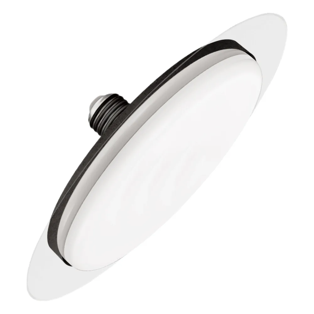 Foco LED Tipo Plafón de 38W 3300 Lúmenes / IP20 /Uso Interior / Base E27 / Temperatura de Color 6500 K / Angulo de Luz 140°