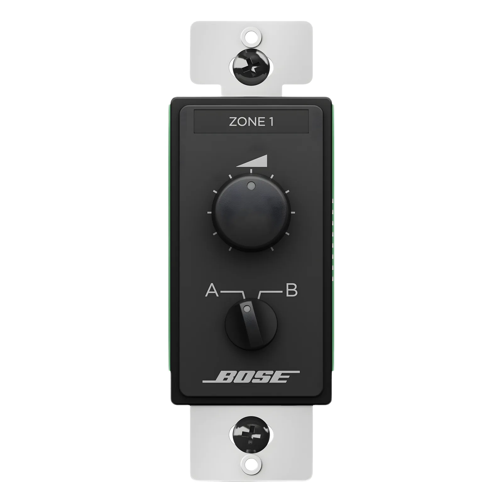 Control de Volumen y Selector de fuente 2 pasos | Compatible con Freespace, Veritas y Controlspace+ | Negro